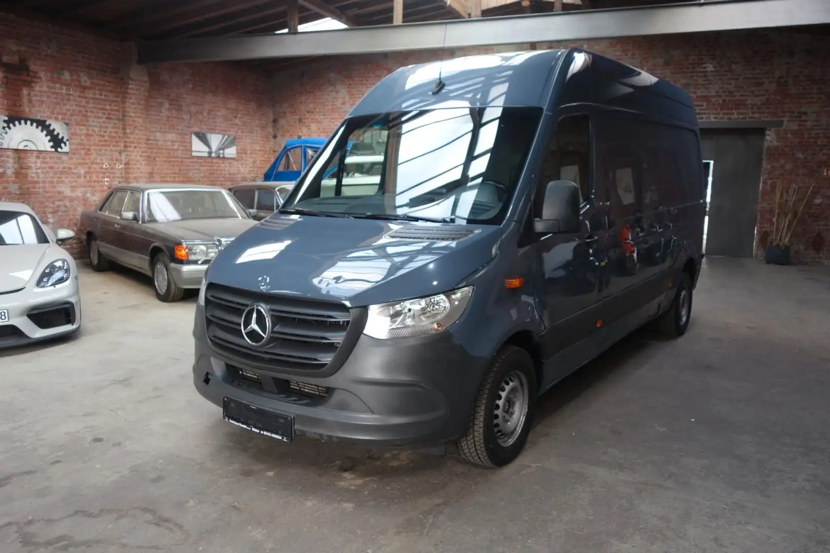Mercedes-Benz Sprinter Kasten 314 L2 Klima Kamera TüvNeu Euro6 Grijs - 1