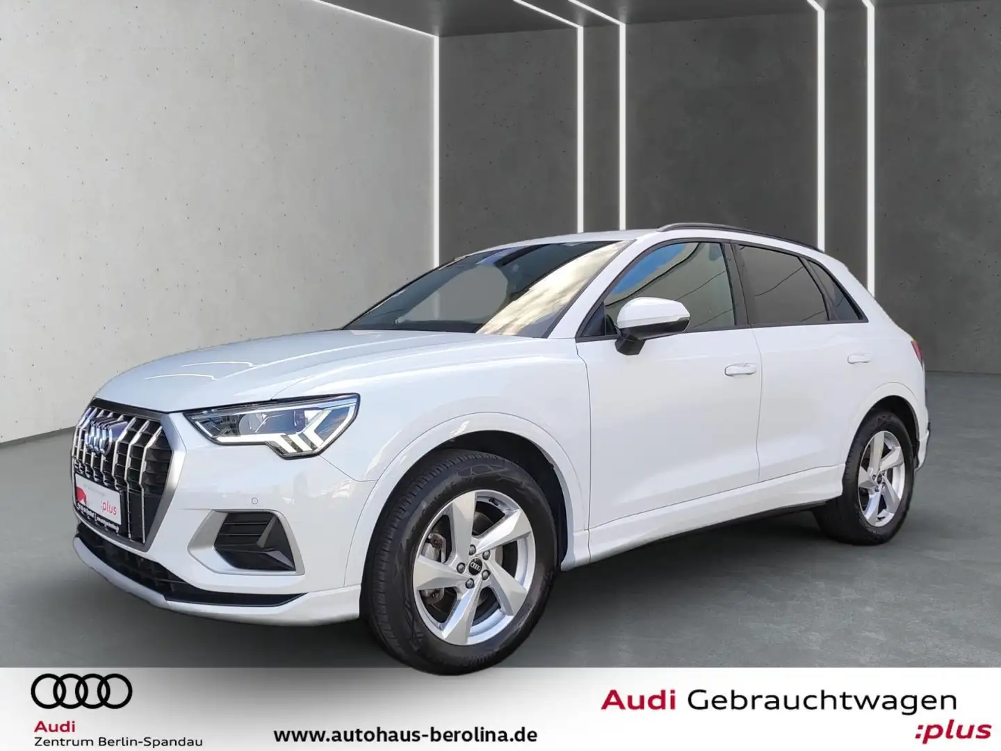 Audi Q3 40 TFSI qu. S line int. S tronic *AHK*NAV+* Weiß - 2