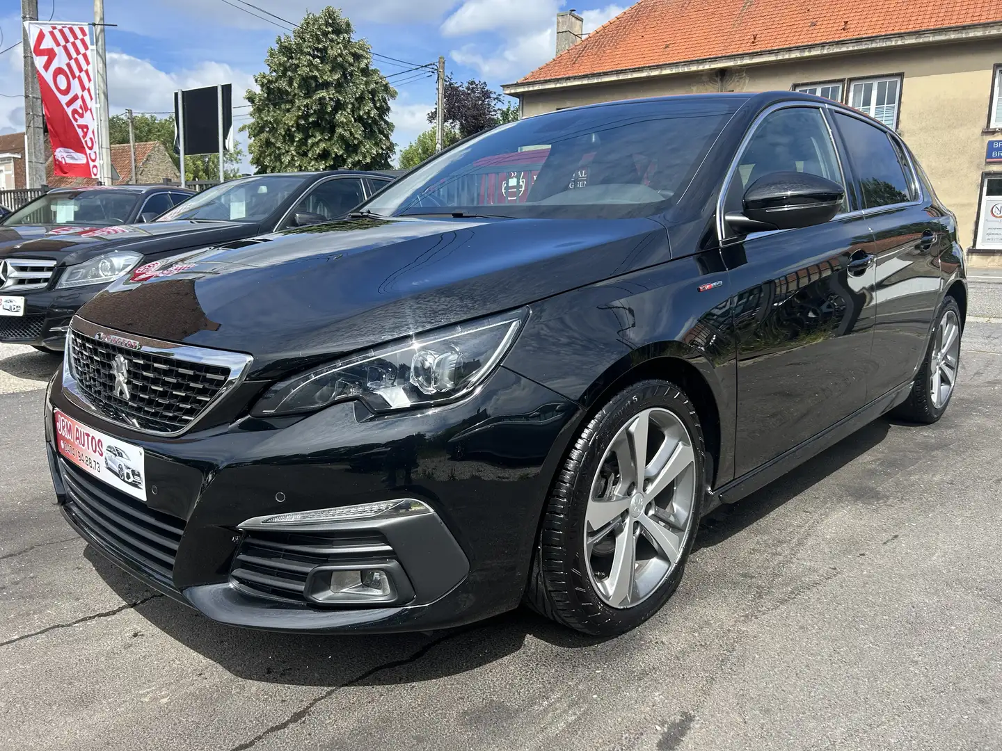 Peugeot 308 308 1.5 BlueHDi GT Line EURO6e 1ER Propriétaire Zwart - 1