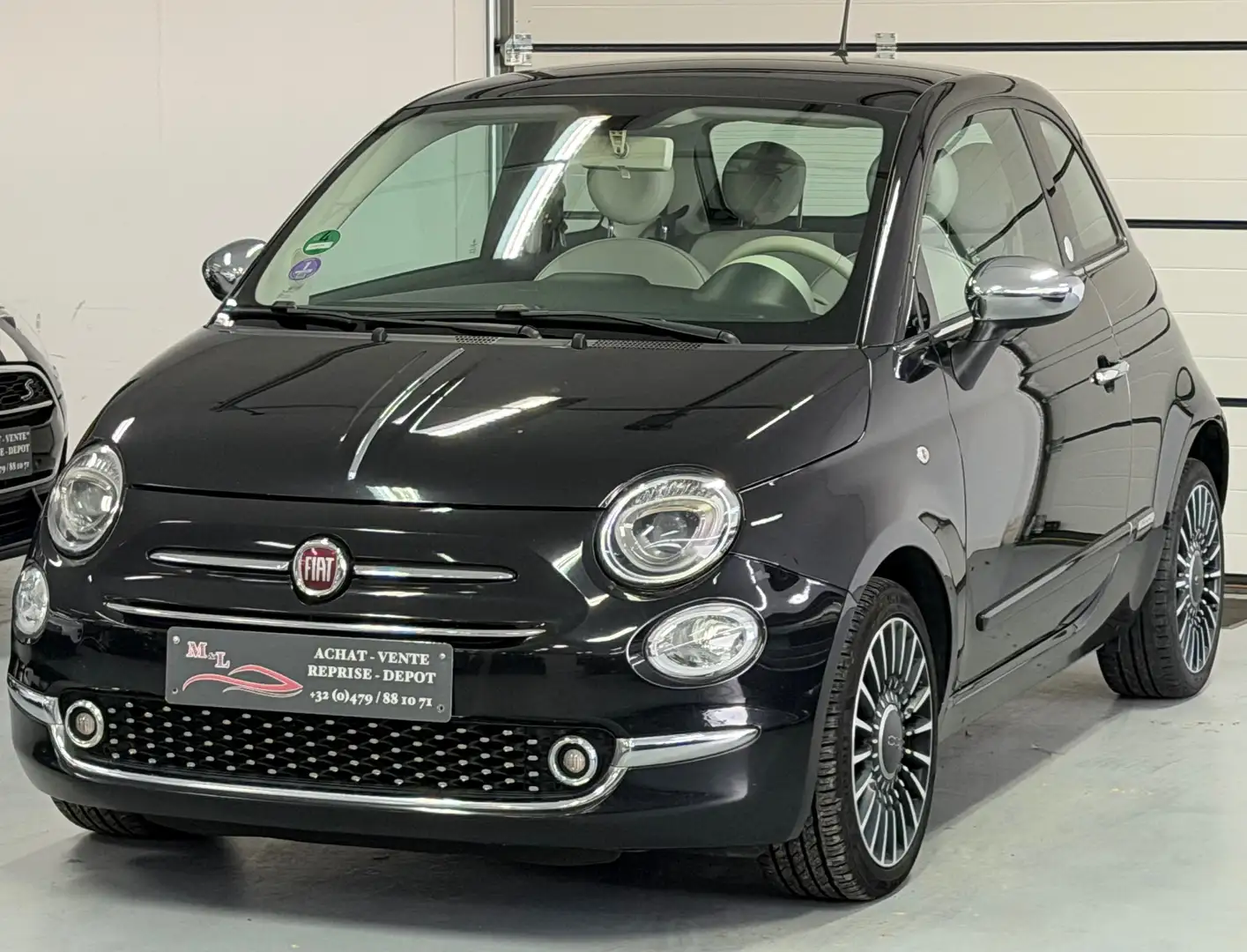 Fiat 500 500 1.2i Mirror 12/2019 Noir - 2