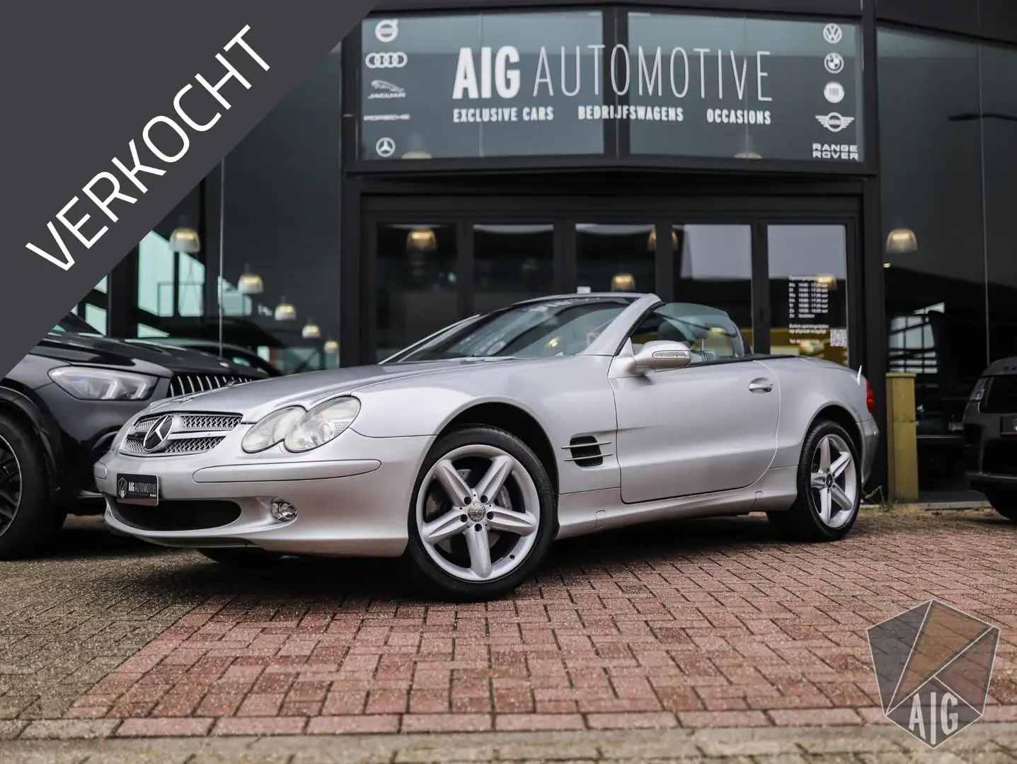 Mercedes-Benz SL 500 | Luchtvering | Leder | Bose | Memory | Stoelverw. Grau - 1