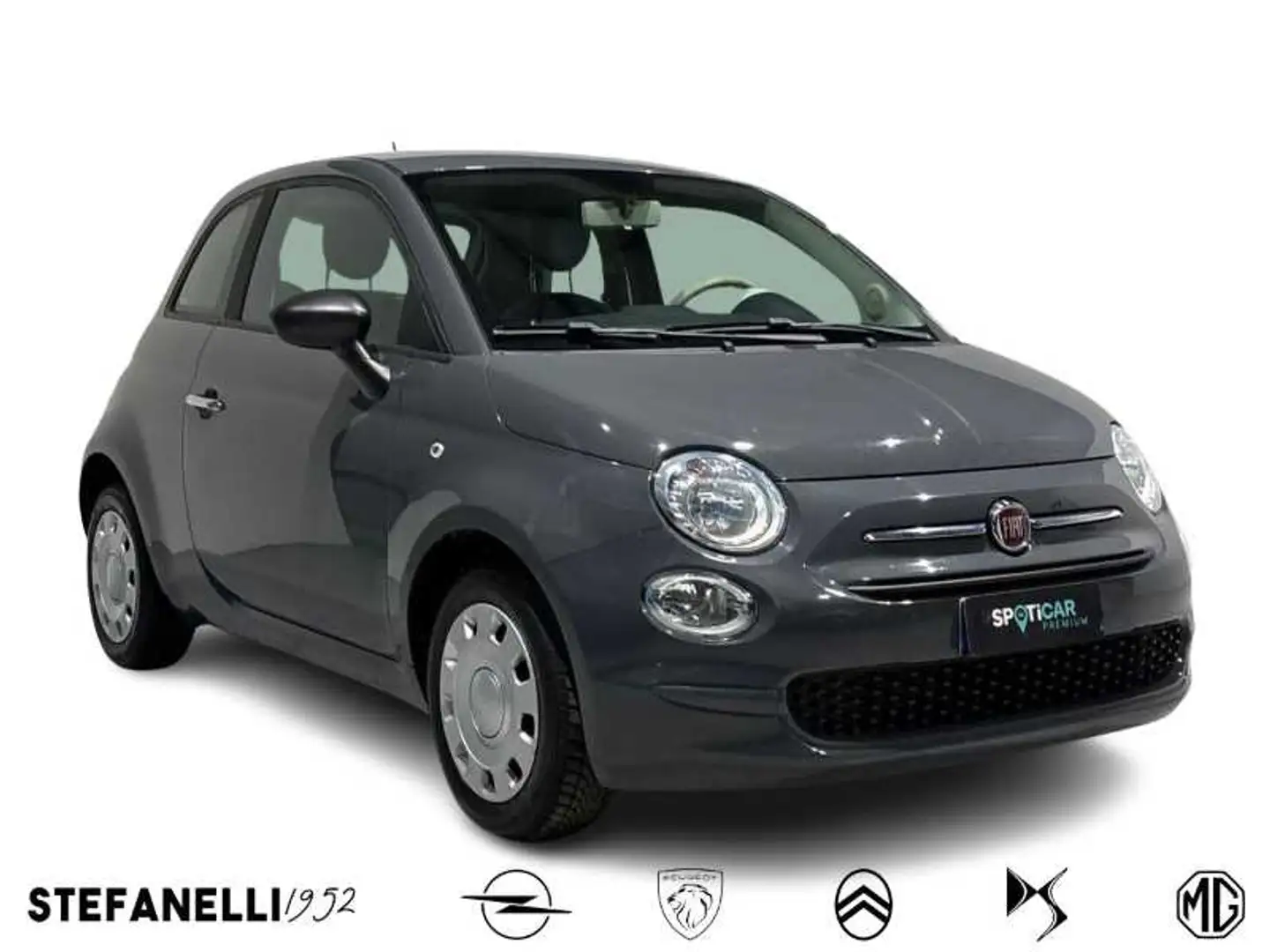 Fiat 500 III 2015 - 500 1.2 120 69cv my20 srebrna - 1