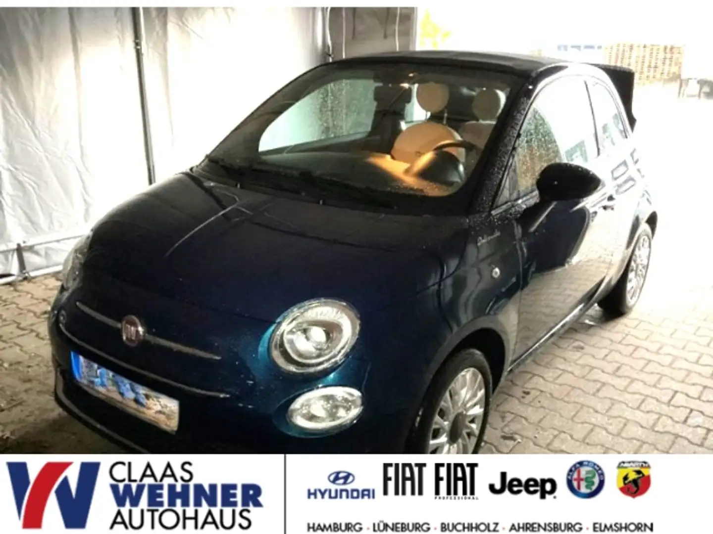 Fiat 500C DolceVita 1.0 Mild Hybrid EU6d  UConnect DAB Blu/Azzurro - 1