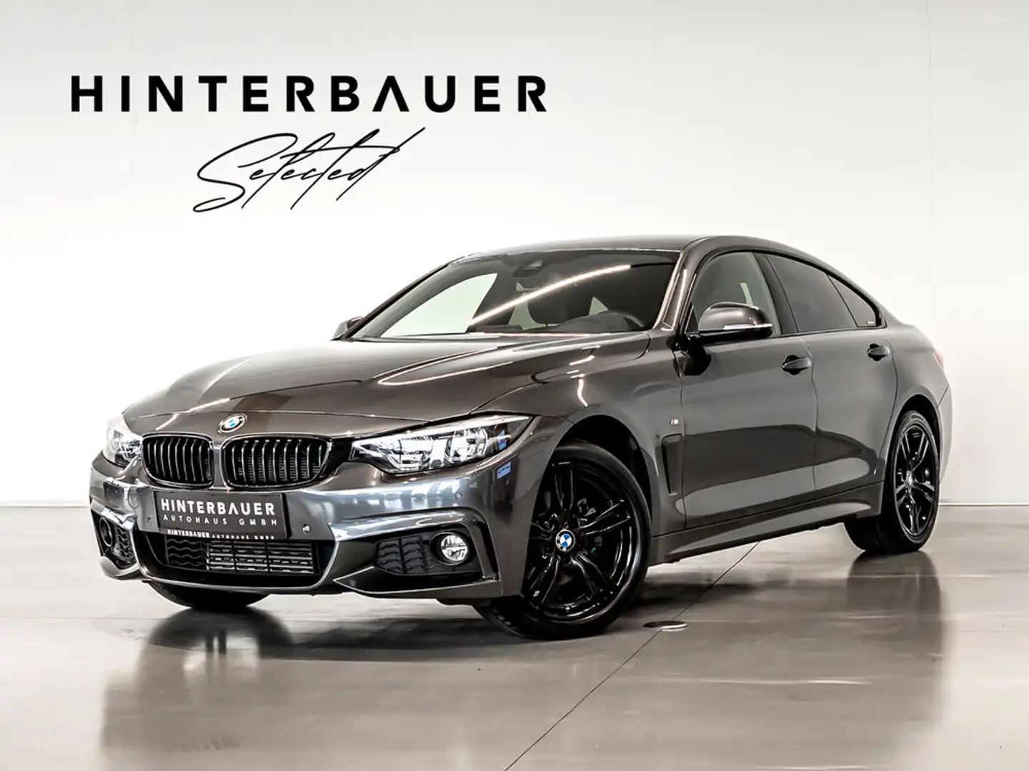 BMW 420 d xDrive M-SPORT*AHK*LED*KOMFORTZ.*SITZHEIZUNG* Grau - 1