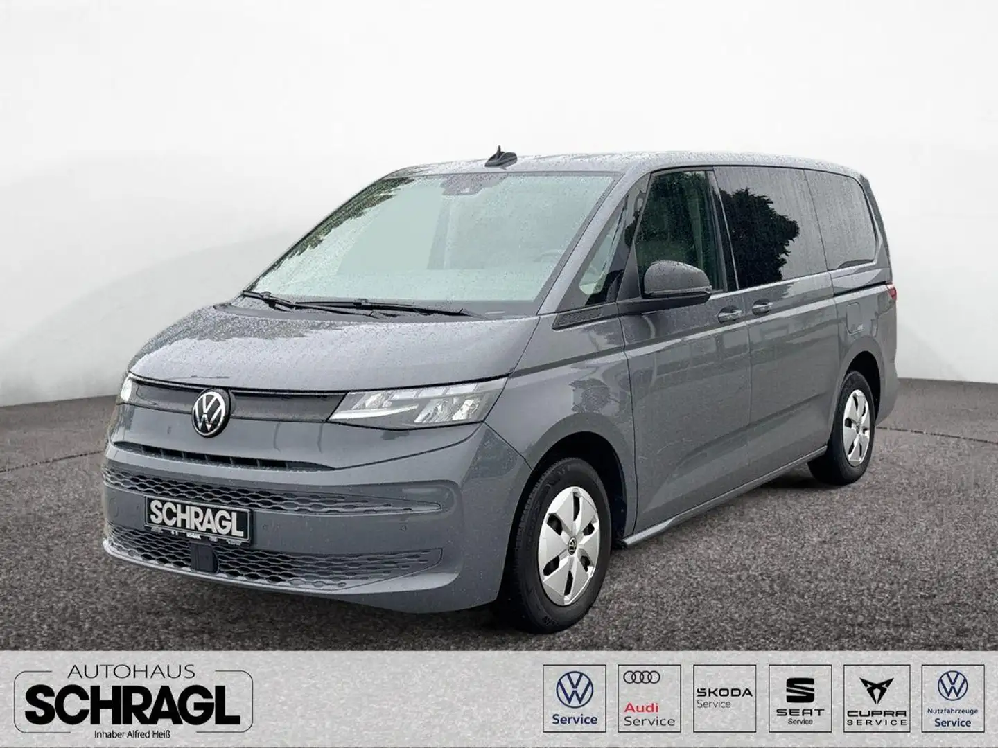 Volkswagen T7 Multivan 2.0 TDI DSG LR+7-SITZER+APP+LED+SHZ Grijs - 1