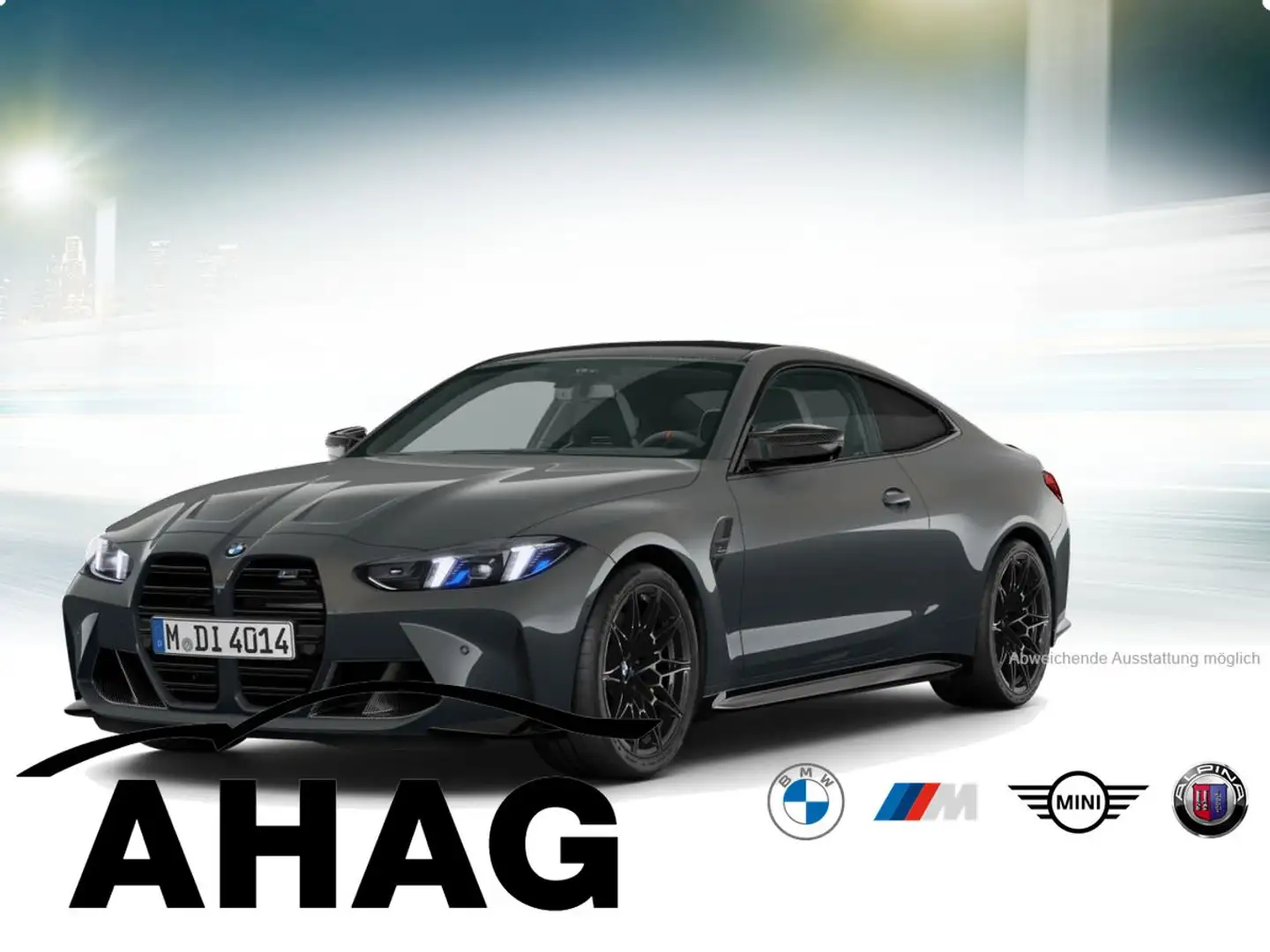 BMW M4 Competition M xDrive | Tageszulassung o. KM Grau - 2