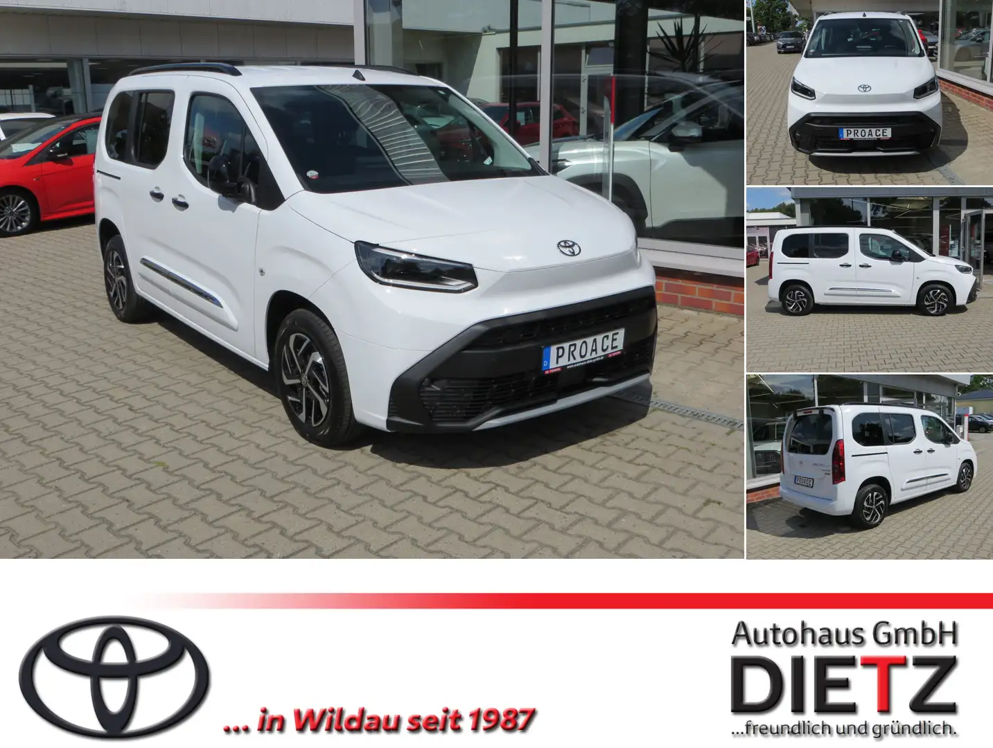 Toyota Proace City Verso Electric L1 Teamplayer * Comfort Paket* Weiß - 1