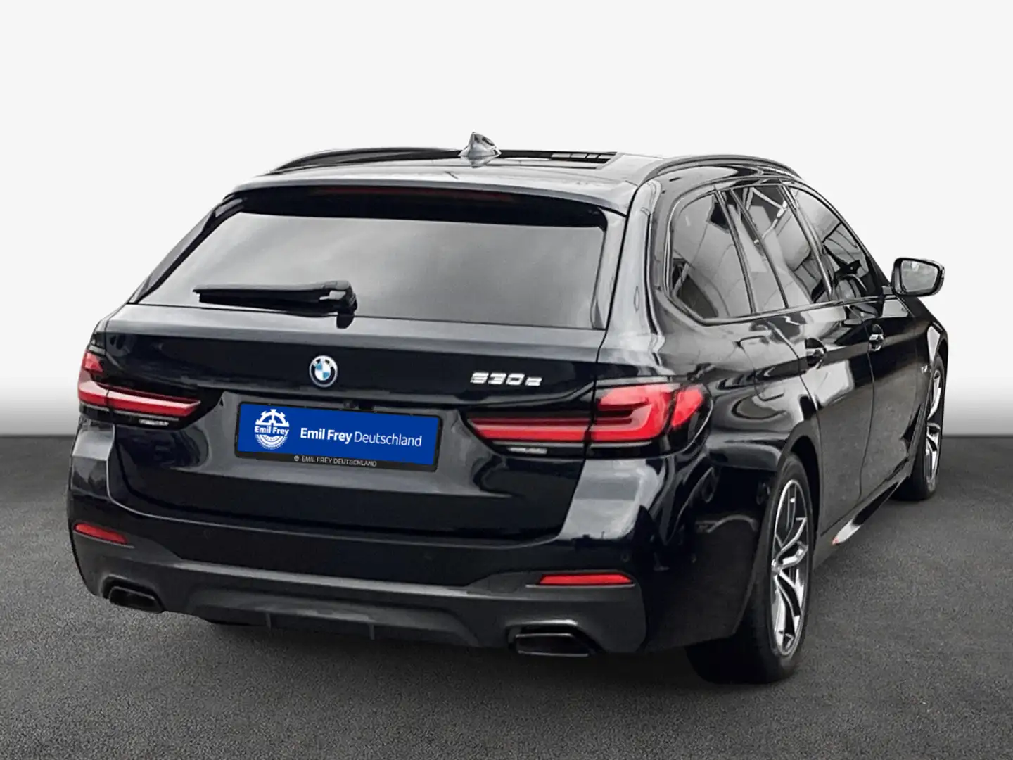 BMW 530 e Touring Aut. Laser Head-Up HiFi Pano Schwarz - 2