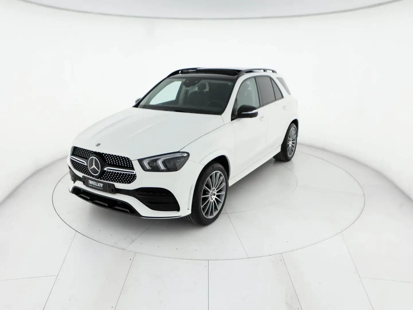 Mercedes-Benz GLE 400 d premium 4matic auto Bílá - 1