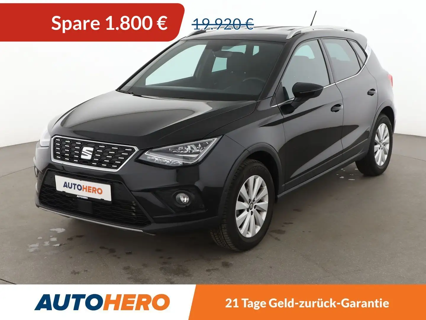 SEAT Arona 1.0 TSI Xcellence Aut.*APP*NAVI*LED*ACC* crna - 1