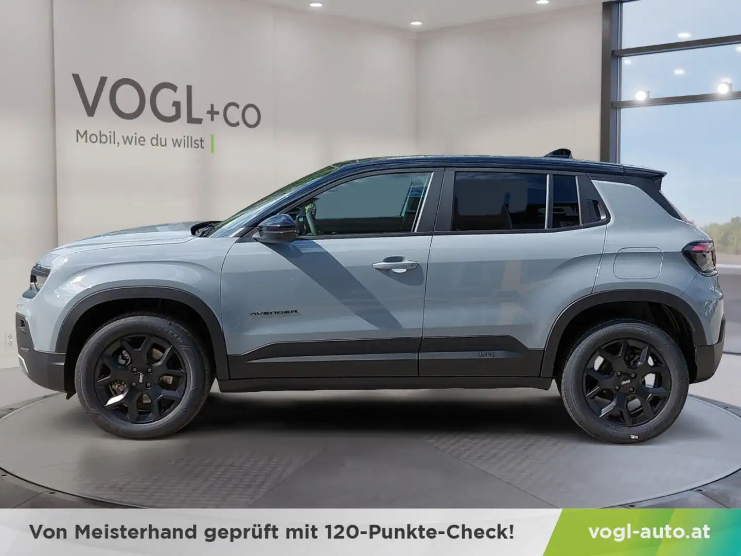 Jeep Avenger e-Hybrid 1.2 Black Edition Silber - 2