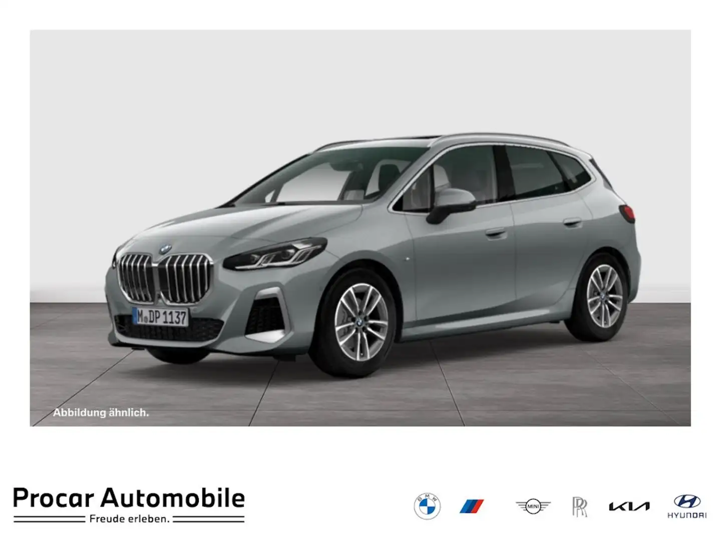 BMW 220 i Active Tourer M Paket Klimaauto. Head-Up PANO  A Grau - 1