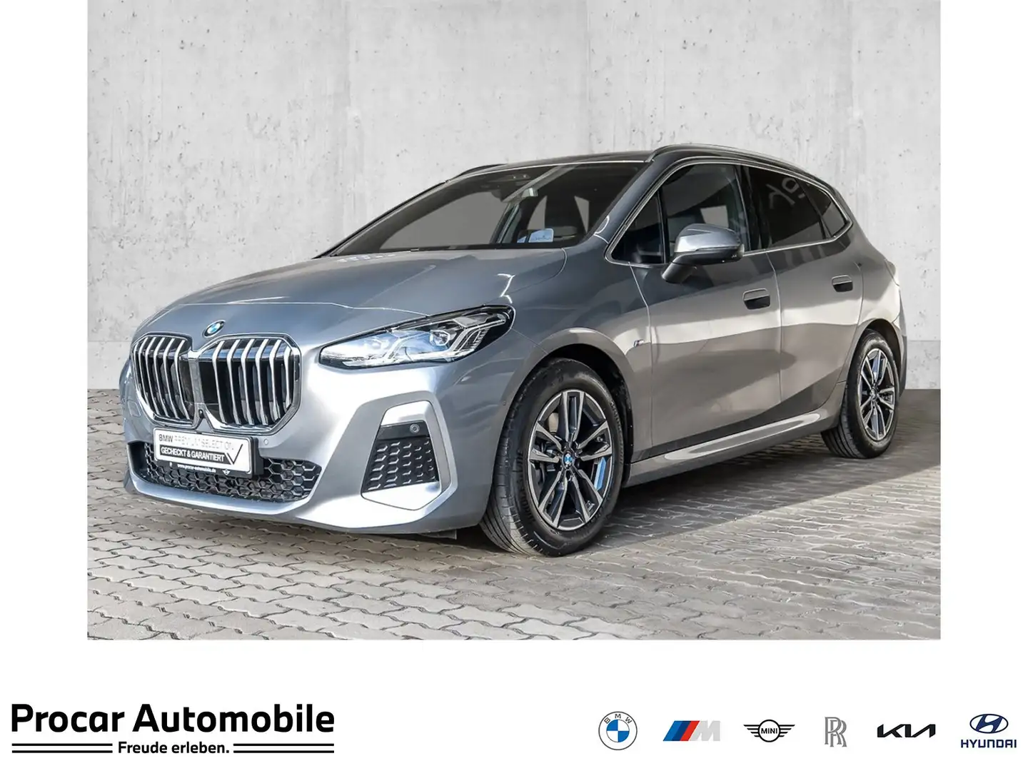 BMW 220 i Active Tourer M Sport Klimaauto. Head-Up PANO  A Grau - 1