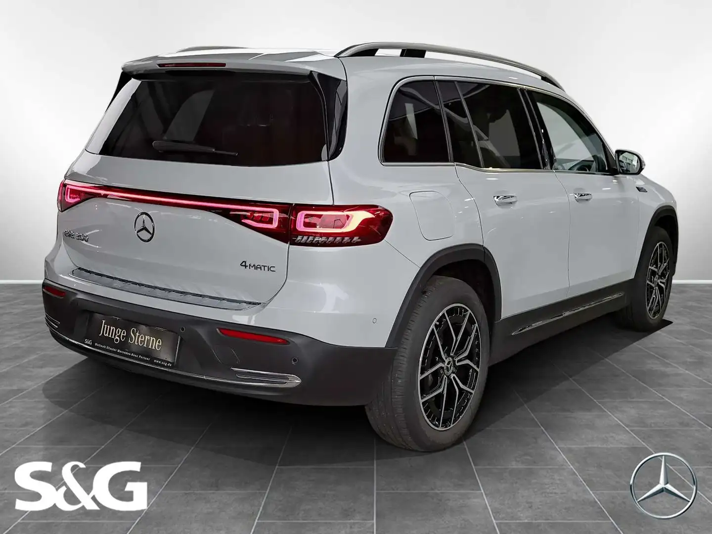 Mercedes-Benz EQB 300 4M PANO+DISTRO+360°+CARPLAY+MBUX+LED+19" Weiß - 2