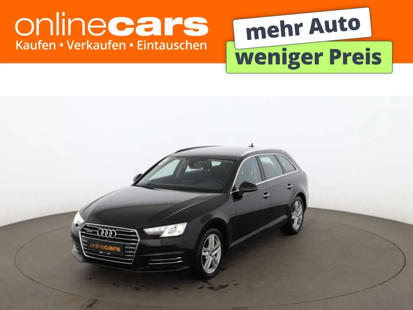 Audi A4 Avant 40 2.0 TDI quattro design Aut LED NAVI Schwarz - 1