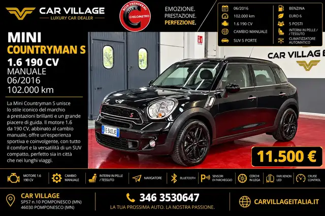 MINI Cooper S Countryman Mini 1.6 Cooper S Countryman