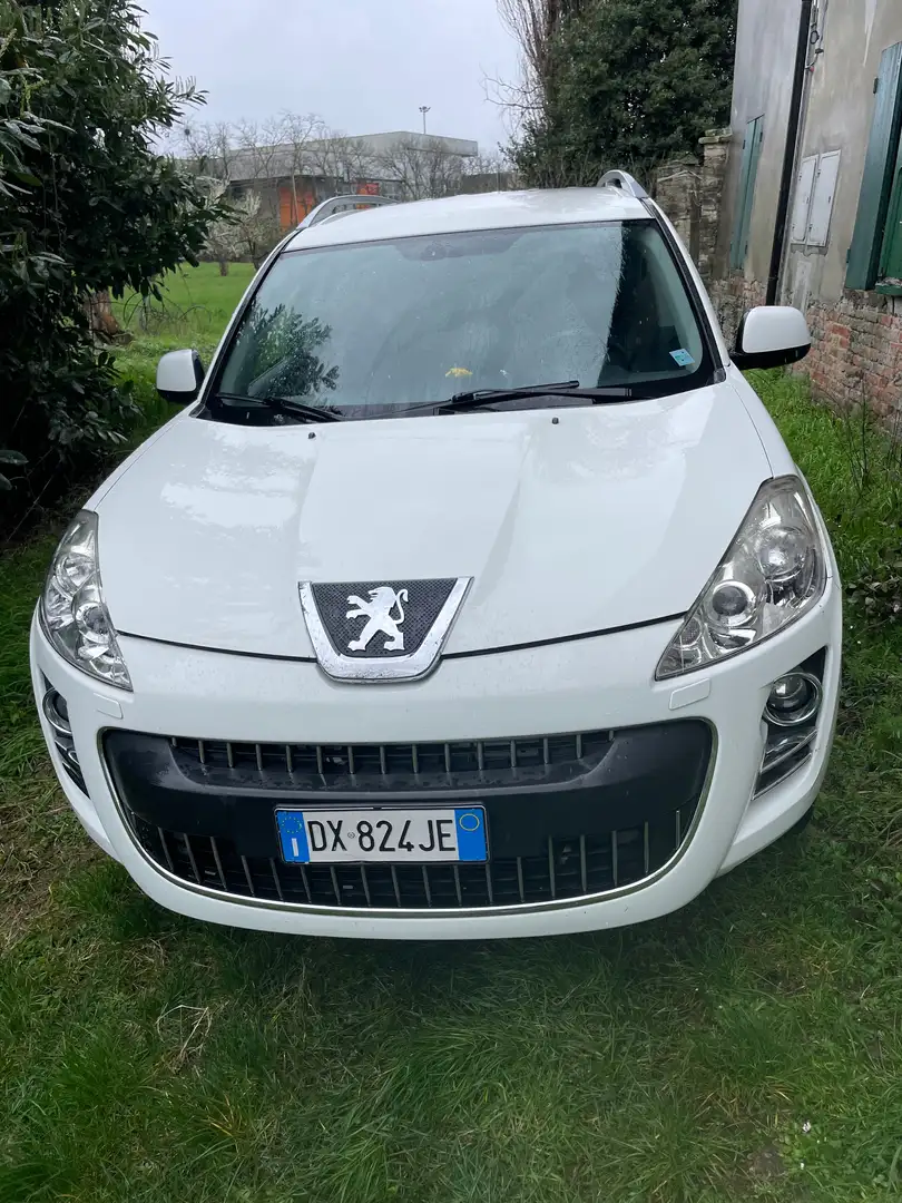 Peugeot 4007 4007 2.2 hdi 16v Feline fap Bílá - 2