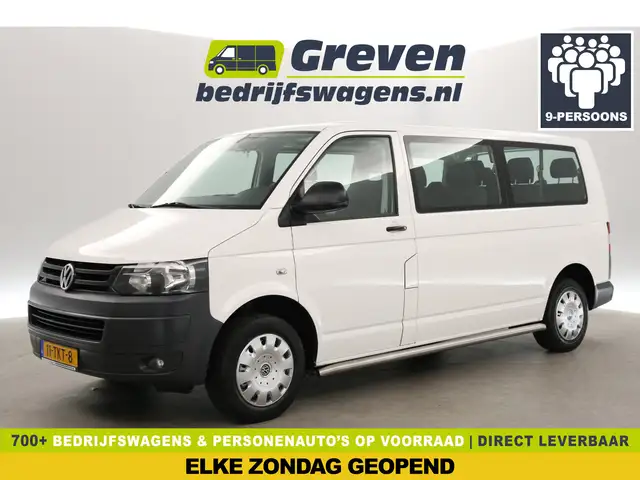 Volkswagen T5 Transporter 2.0 TDI L2H1 | MARGE | 9-Zits | Airco | Cruise | S