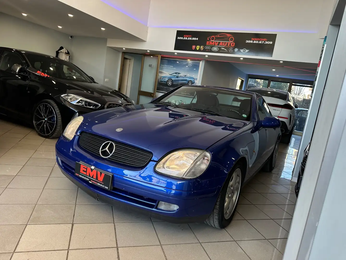 Mercedes-Benz SLK 200 cat CABRIO GPL BENZINA Blauw - 2