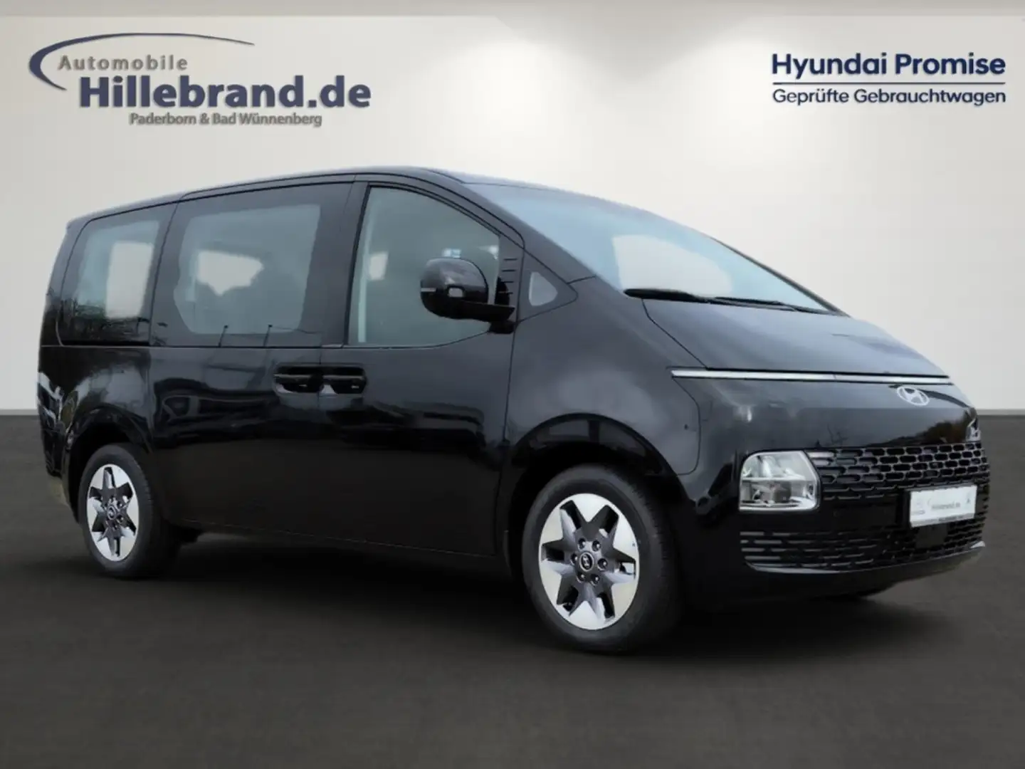 Hyundai STARIA Trend 2WD 1,6 HEV 9-Sitzer Navi digitales Cockpit Schwarz - 2