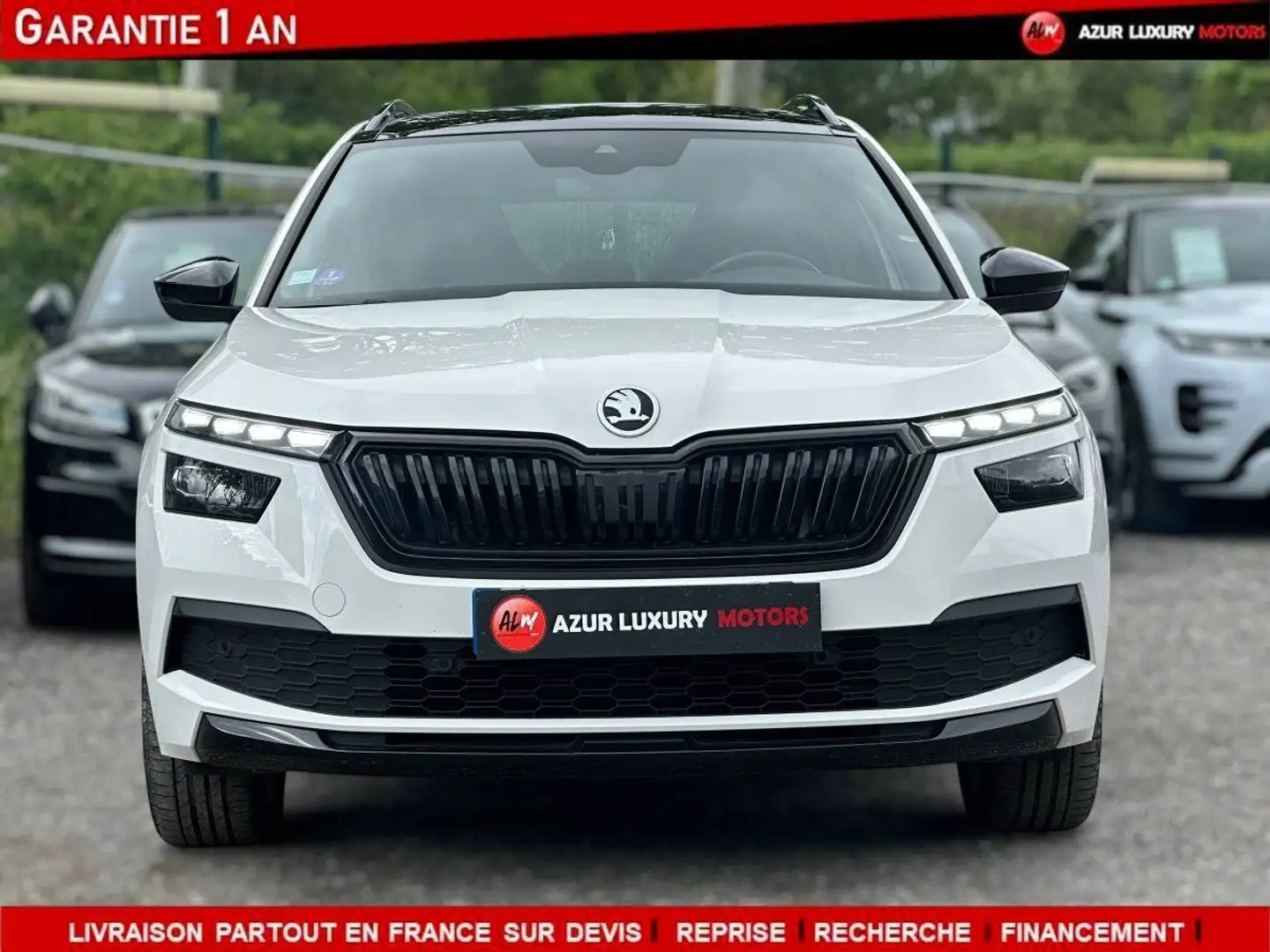 Skoda Kamiq 1.0 TSI Evo 110ch Monte-Carlo DSG7 Blanc - 2