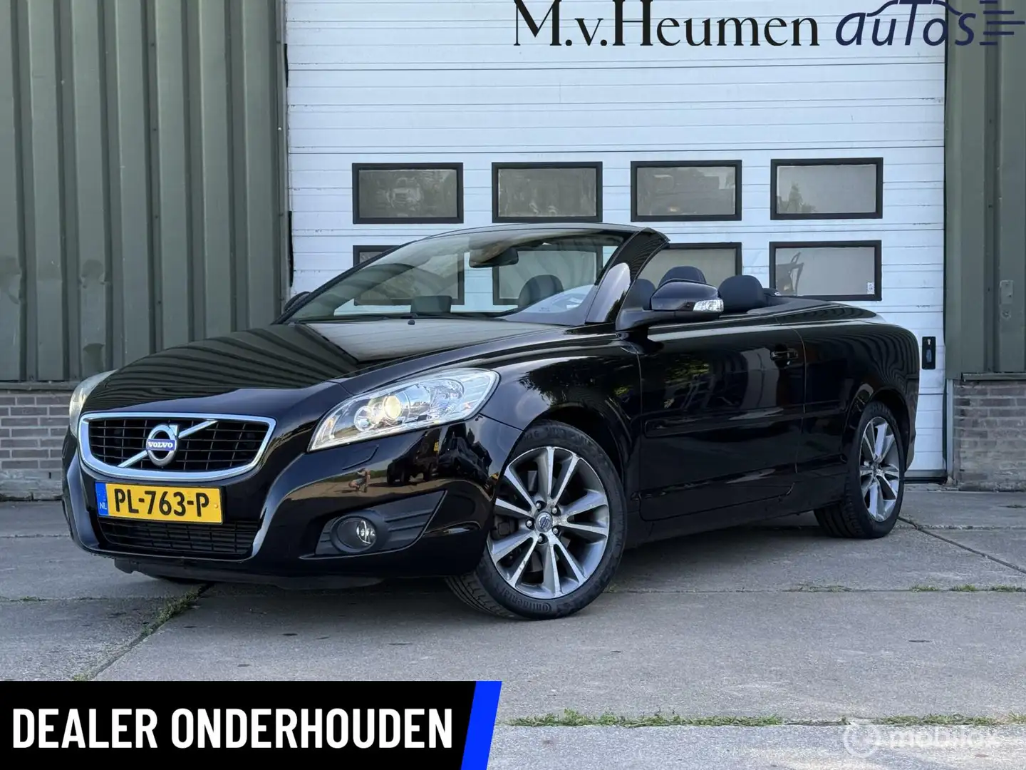 Volvo C70 Convertible 2.5 T5 230PK Dealer Ond Ember Black Au Negru - 1