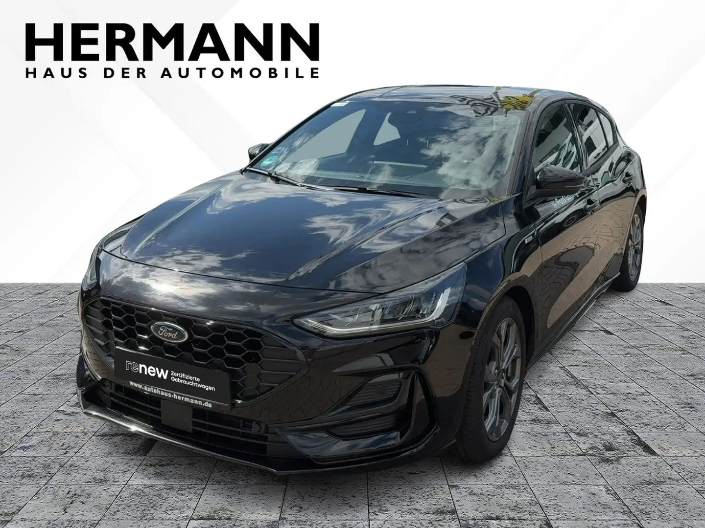 Ford Focus 1.0 EcoBoost ST-Line AHK*CAM*LED*NAVI*SHZ Schwarz - 1