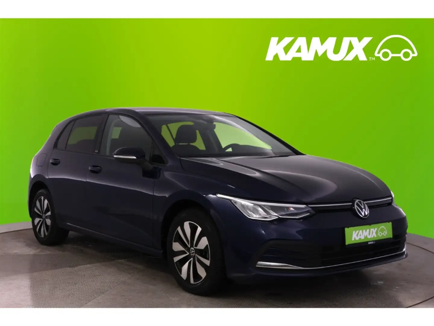 Volkswagen Golf VIII 2.0TDI DSG Move+LED+NAVI+AHK+KAMERA Bleu - 1