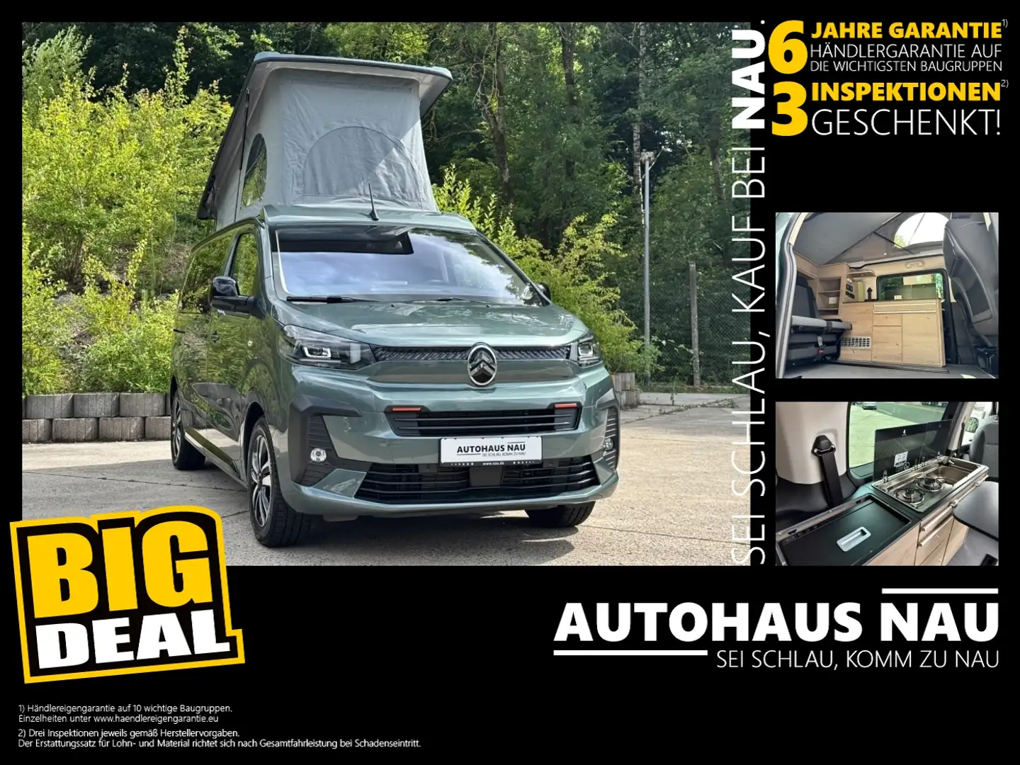 Citroen Holidays 180 MAX PAKET sofort verfügbar! Grijs - 1