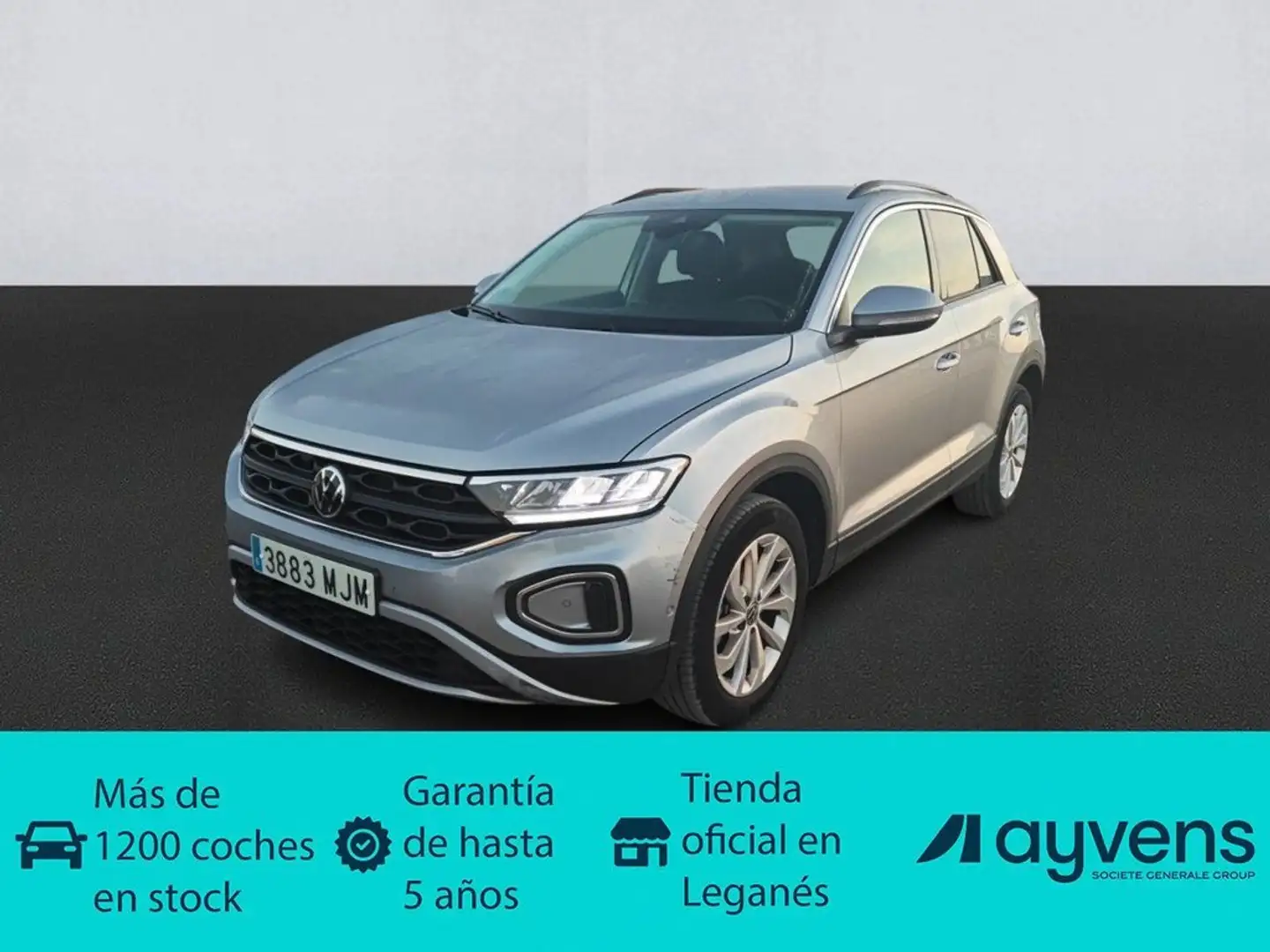 Volkswagen T-Roc 1.0 TSI Life 81kW Gris - 1