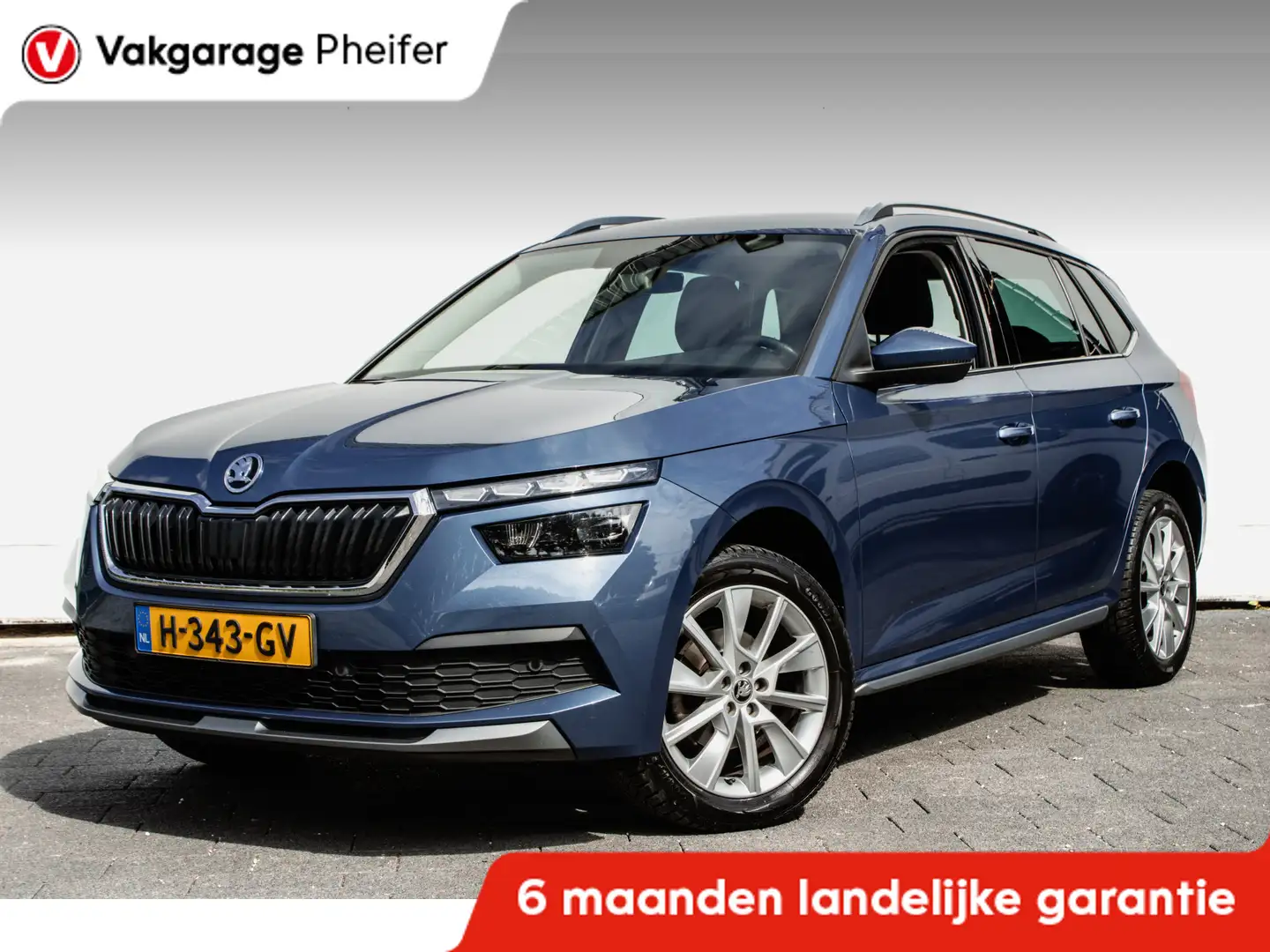 Skoda Kamiq 1.0 TSI 116pk Aut. Business Edition Virtual cockpi Blauw - 1