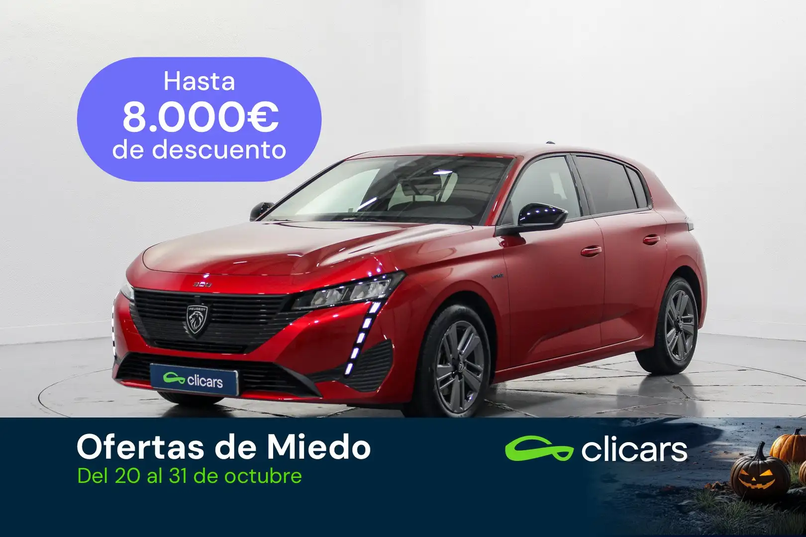 Peugeot 308 1.2 PureTech S&S Style EAT8 130 Rosso - 1
