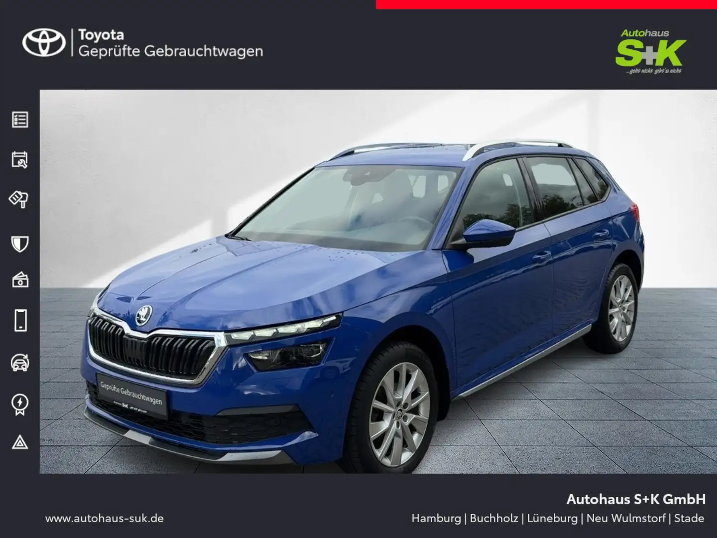 Skoda Kamiq Style *AHK *Sitzheizung *Carplay *EPH Bleu - 1