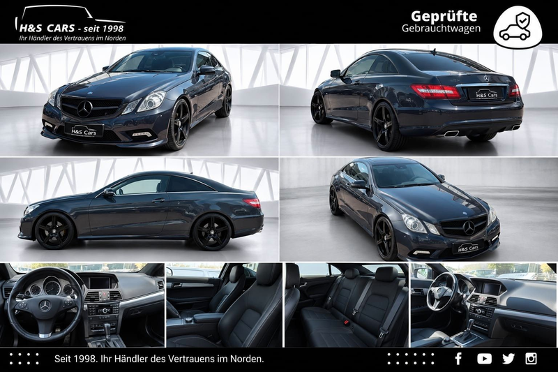 Mercedes-Benz E 350 Coupé CGI BlueEFFICIENCY SPORT AMG — photo 2