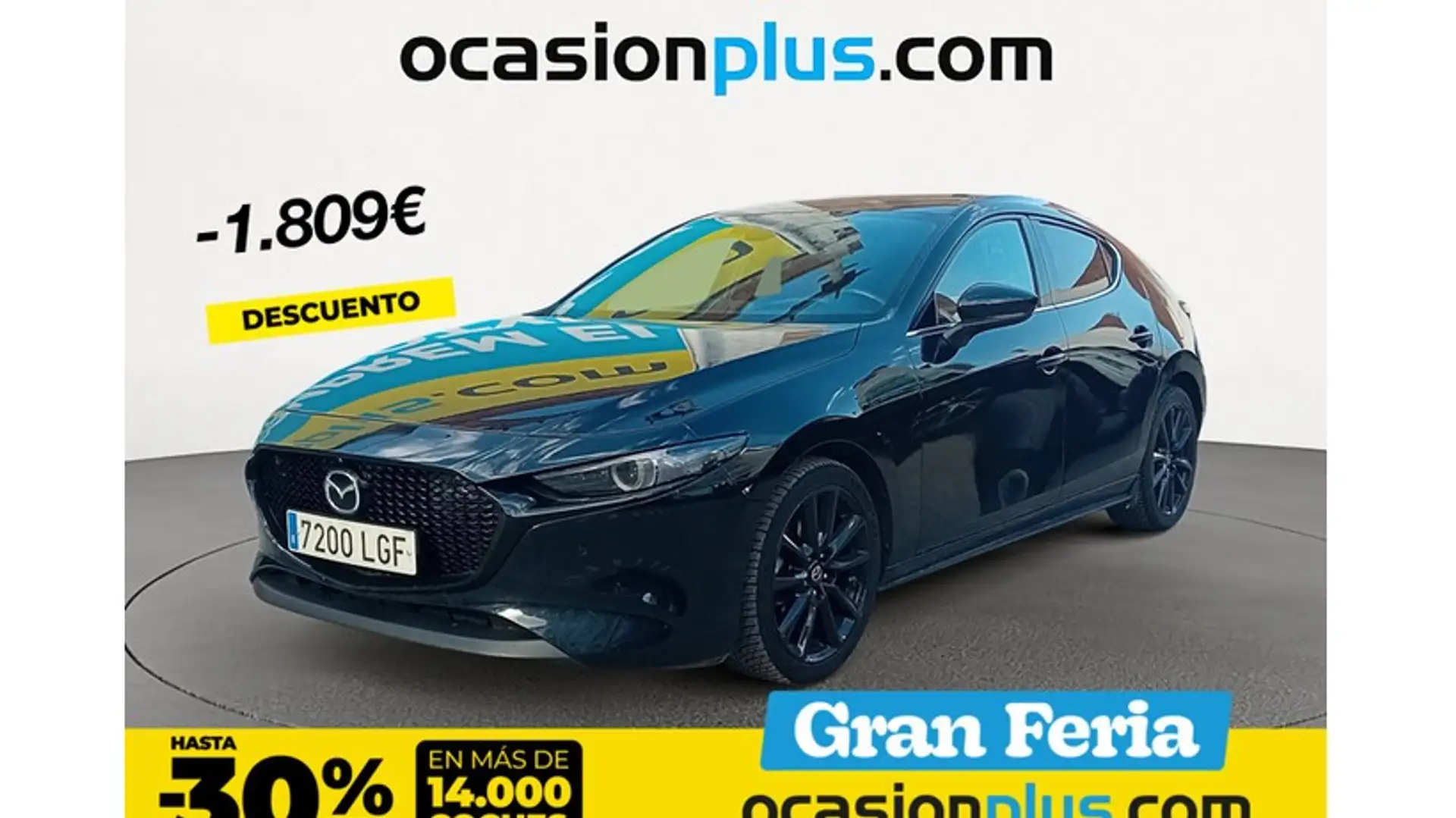 Mazda 3 2.0 Skyactiv-X Zenith-X Safety Red 132kW Negro - 1