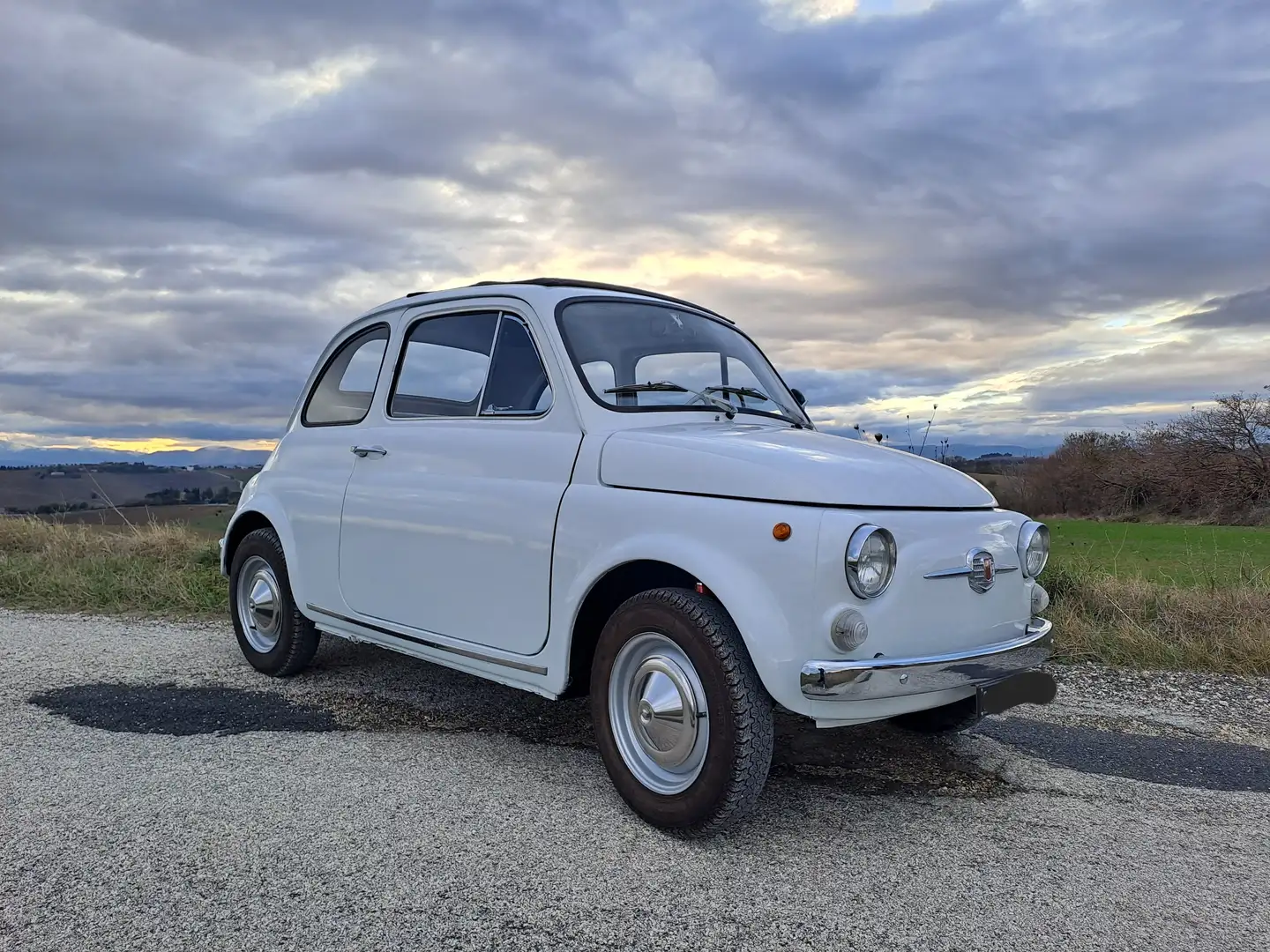 Fiat 500 F 1967 Restauriert Weiß - 2