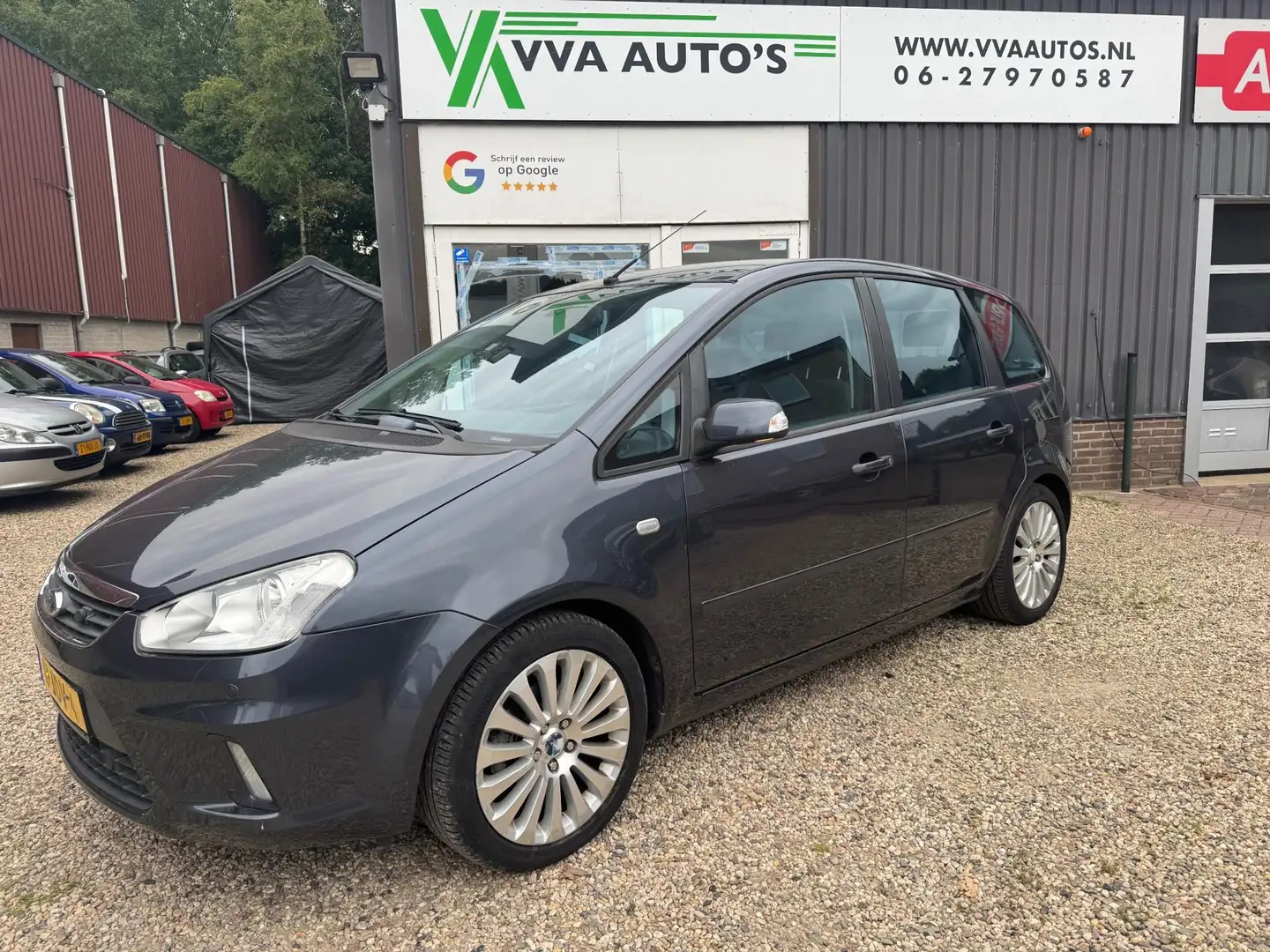 Ford C-Max 1.8 Titanium clima,cruise, trekhaak, APK 07-2026! Grijs - 1