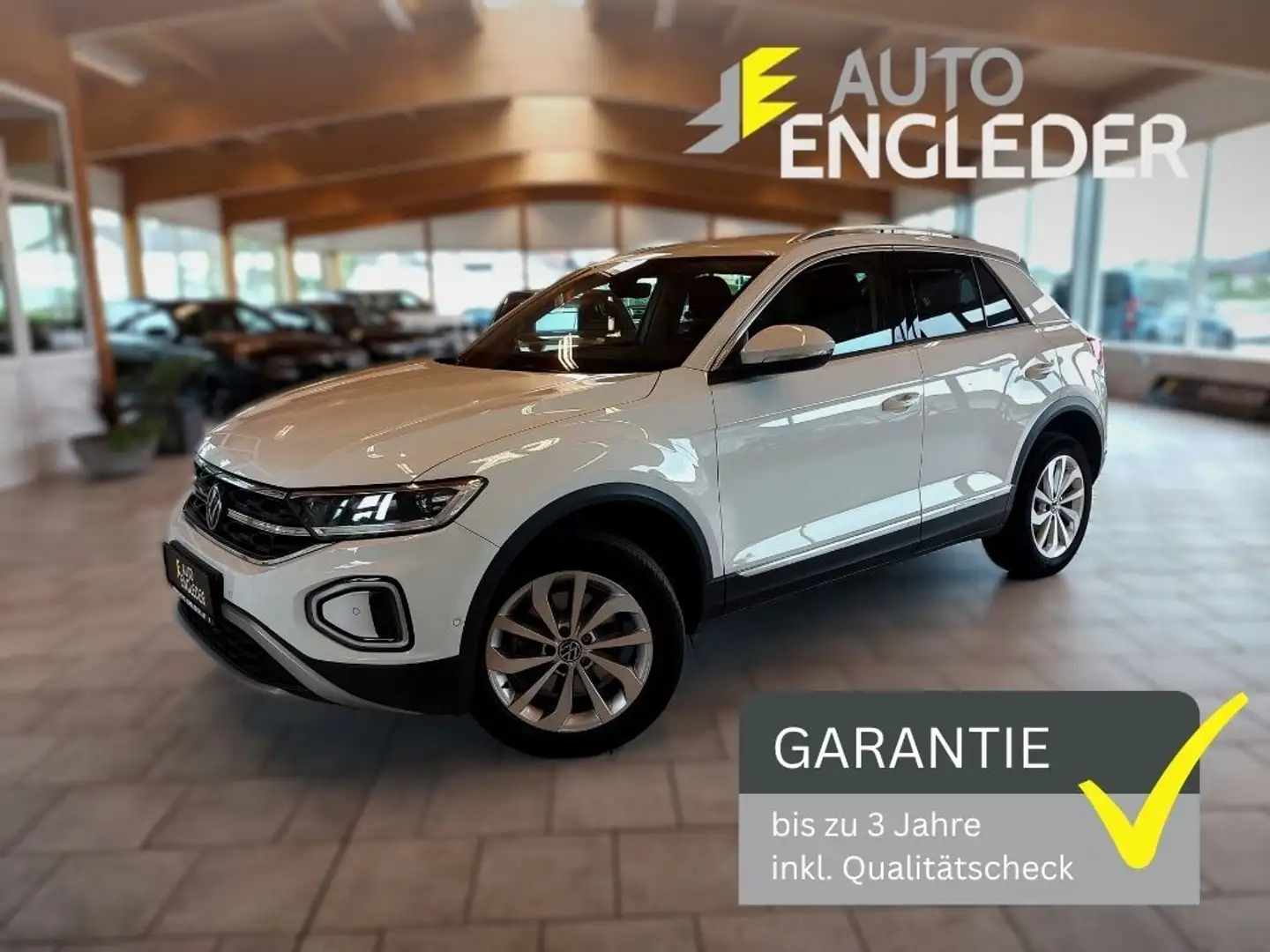 Volkswagen T-Roc 2.0 TDI Style DSG Weiß - 1
