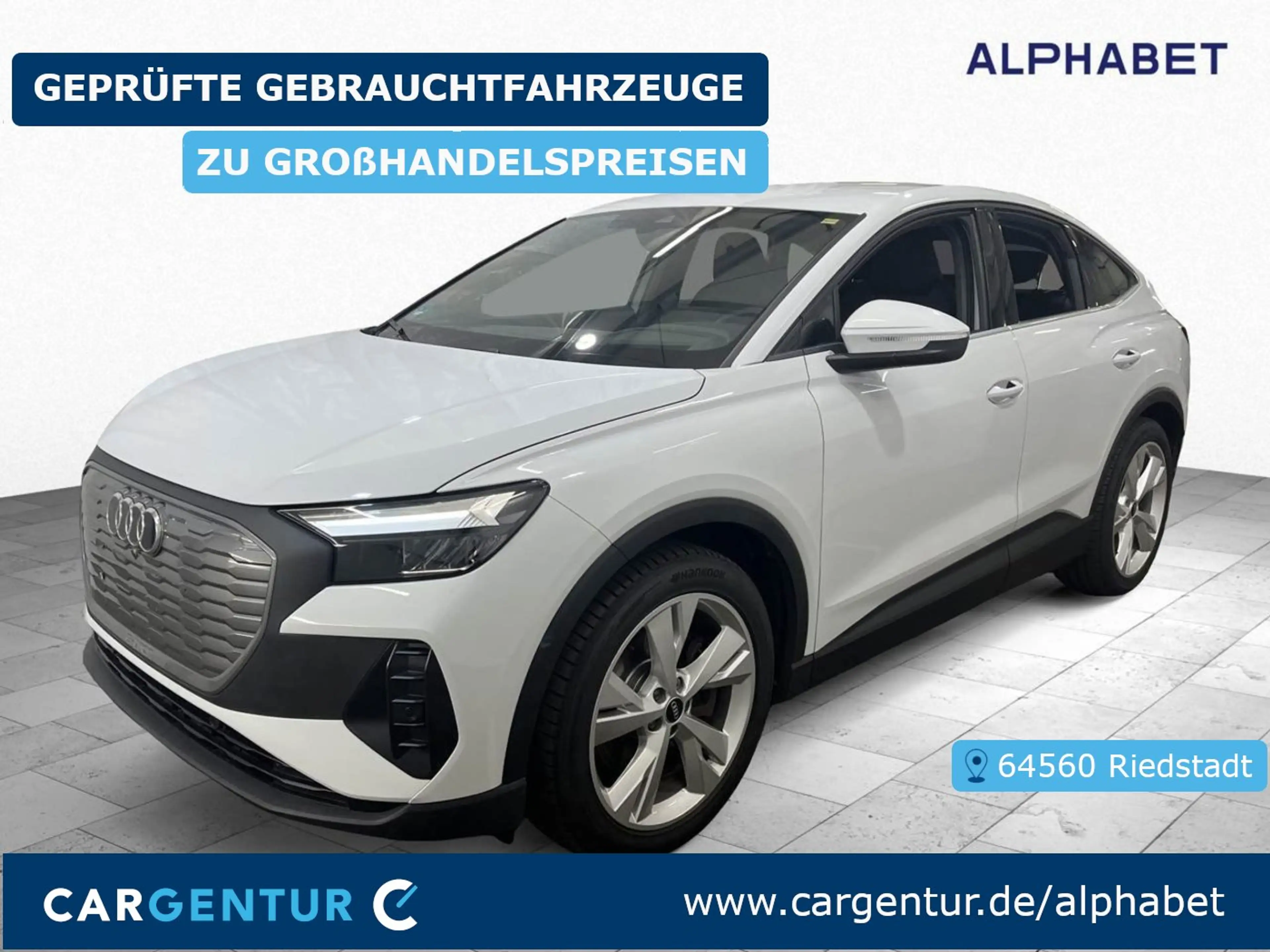 Audi Q4 e-tron Q4 40 e-tron Sportback basis Virtual AHK SpoSi