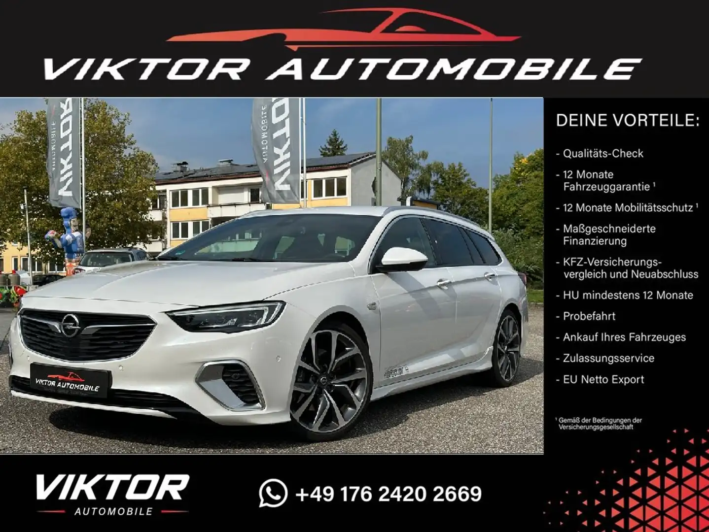 Opel Insignia "GSi" ALLRAD 4x4 Weiß - 1