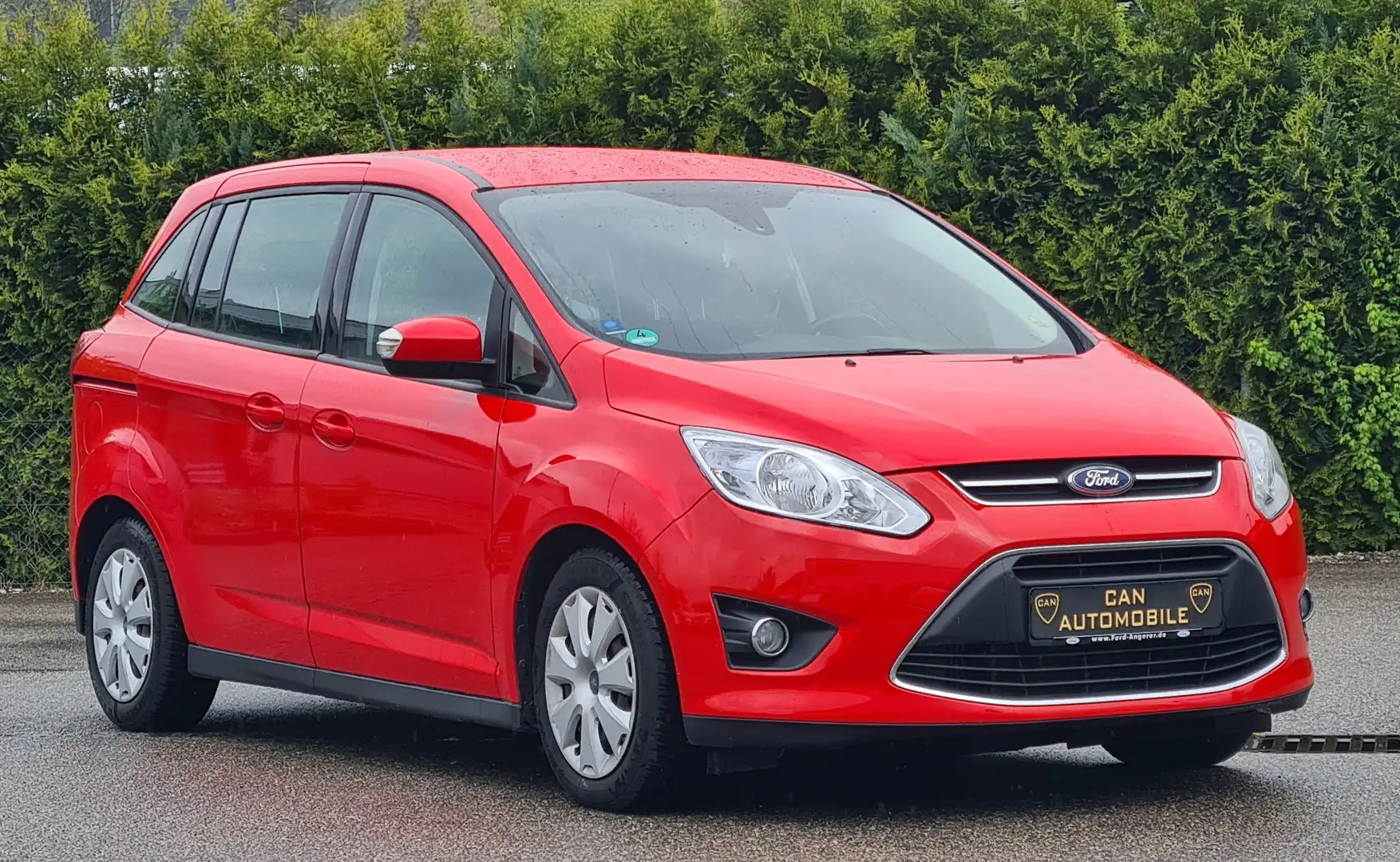 Ford Grand C-Max 1.0 EcoBoost Business Edition-1.Hand-7 Sitze-Navi Rouge - 1