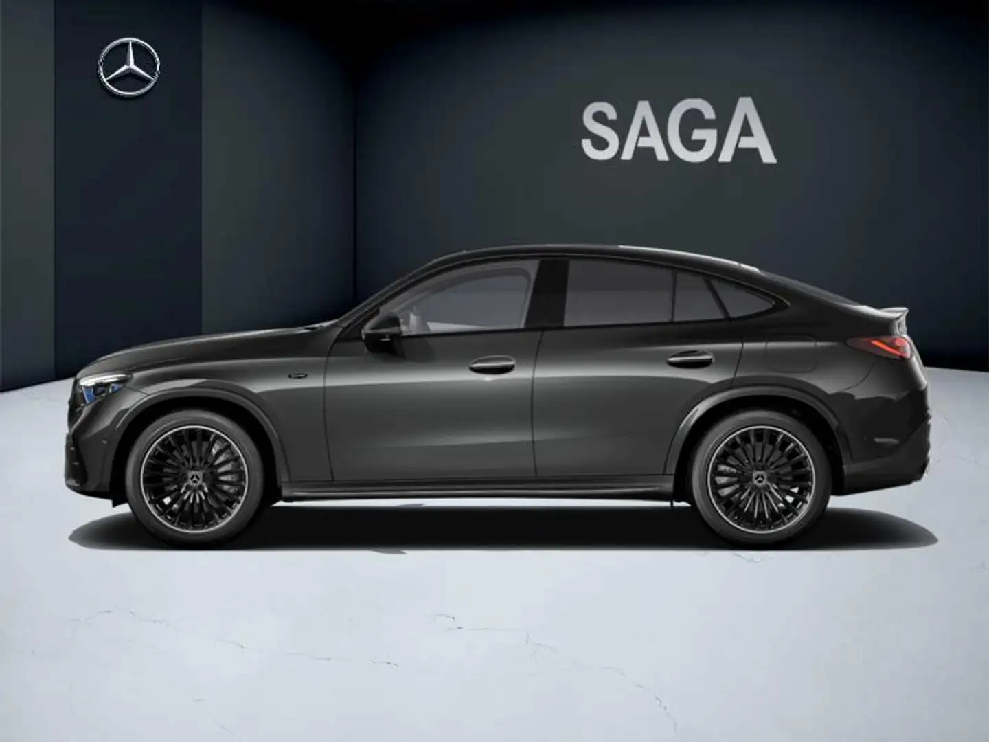 Mercedes-Benz GLC 300 300 de Coupé 4MATIC Grijs - 2