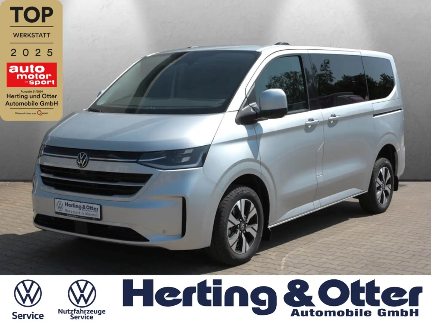Volkswagen T7 Caravelle Style AHK ACC LED Kamera APP StandHZG Navi SHZ Key Grijs - 1