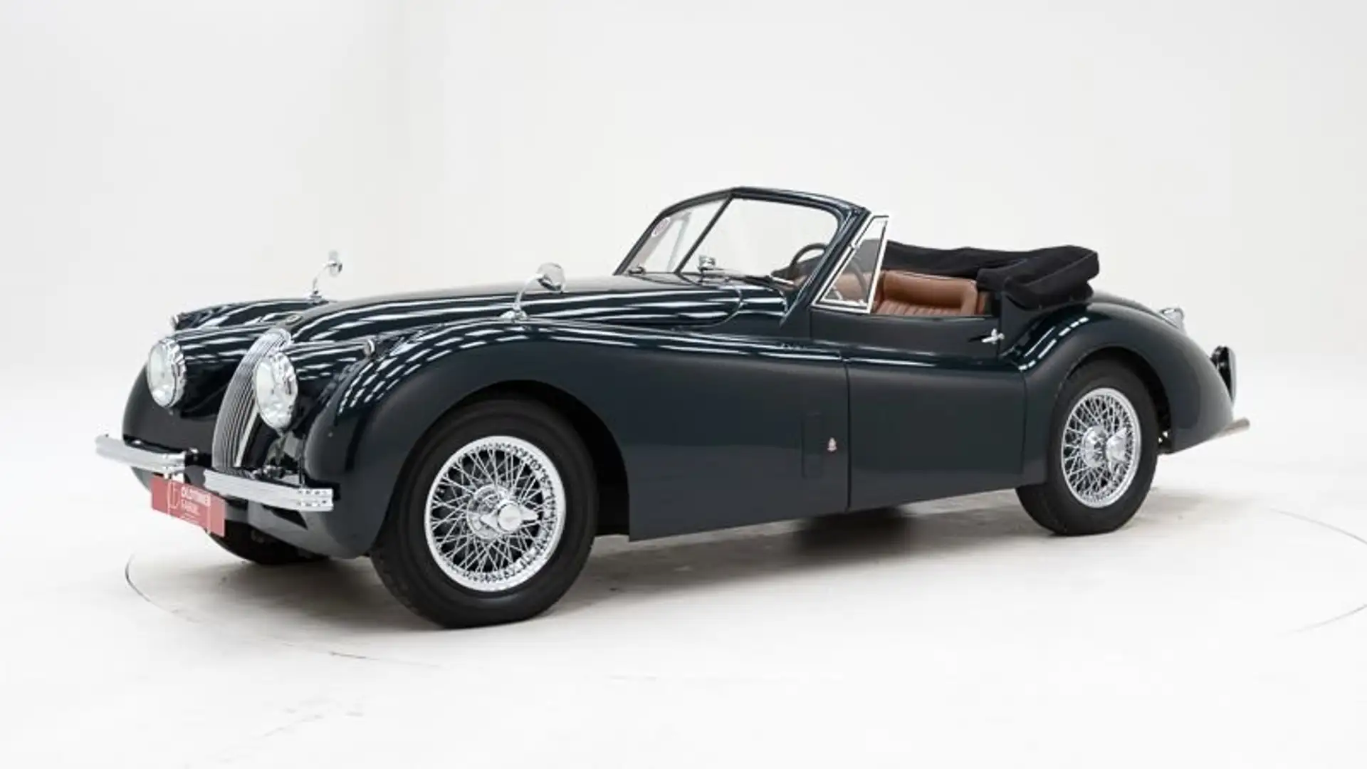 Jaguar XK 120 DHC '53 CH77347 Vert - 1