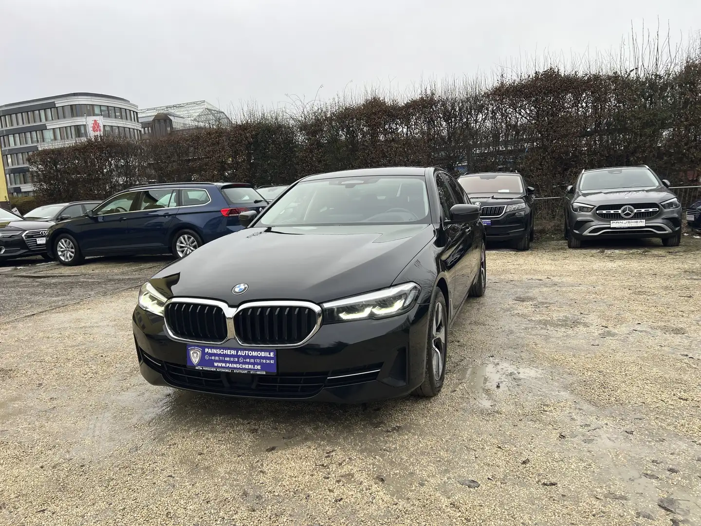 BMW 520 d Limo. ACC+HEAD-UP+LEDER+AHK+MEMORY+KAMERA+SPURA. Noir - 2