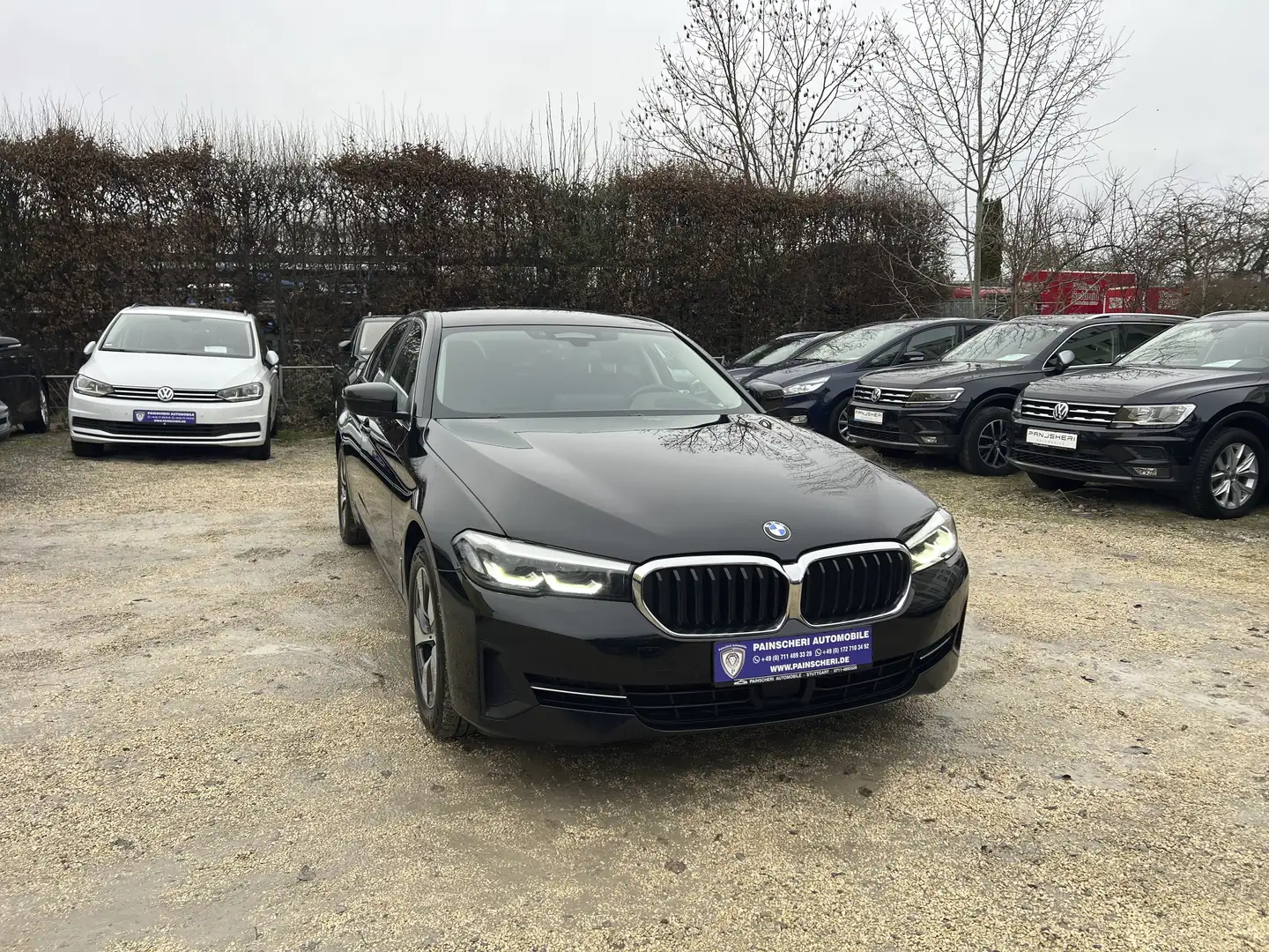 BMW 520 d Limo. ACC+HEAD-UP+LEDER+AHK+MEMORY+KAMERA+SPURA. Noir - 1