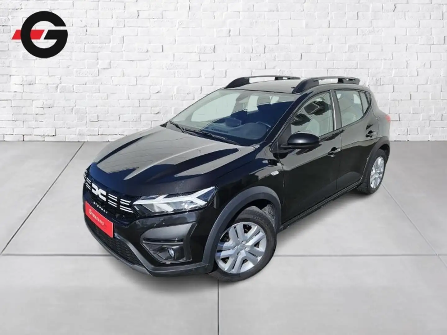 Dacia Sandero Expression 1.0 Eco-G 100 Zwart - 1