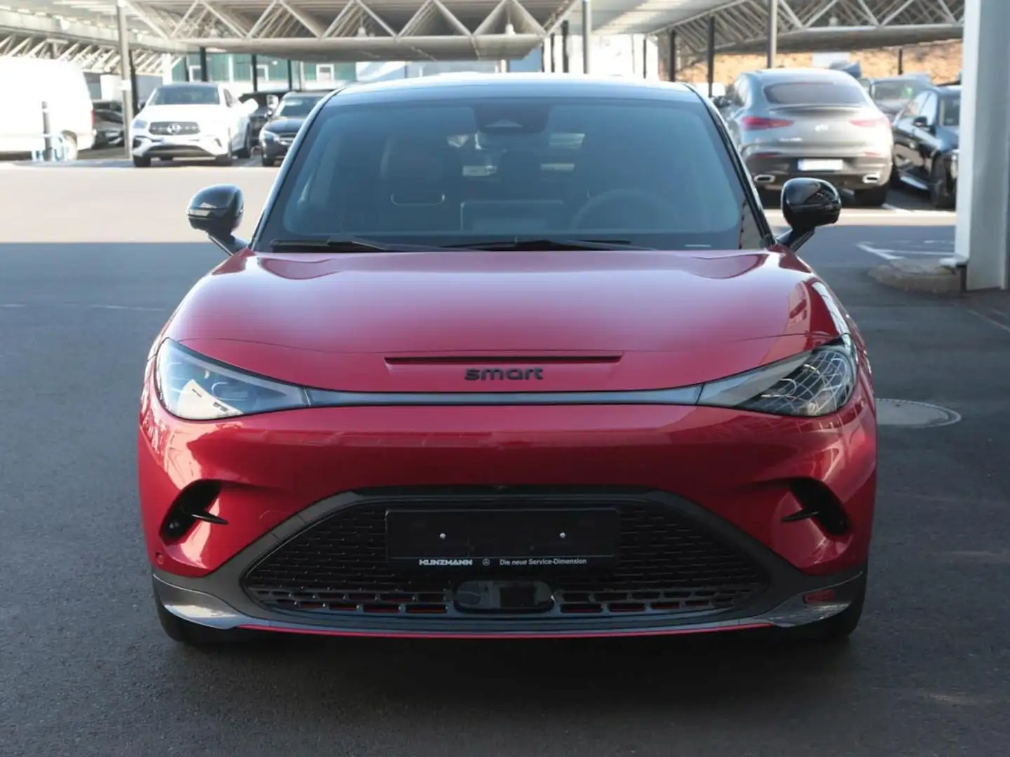 smart #3 Brabus Navi 360° Panorama HeadUp Leder Rojo - 2