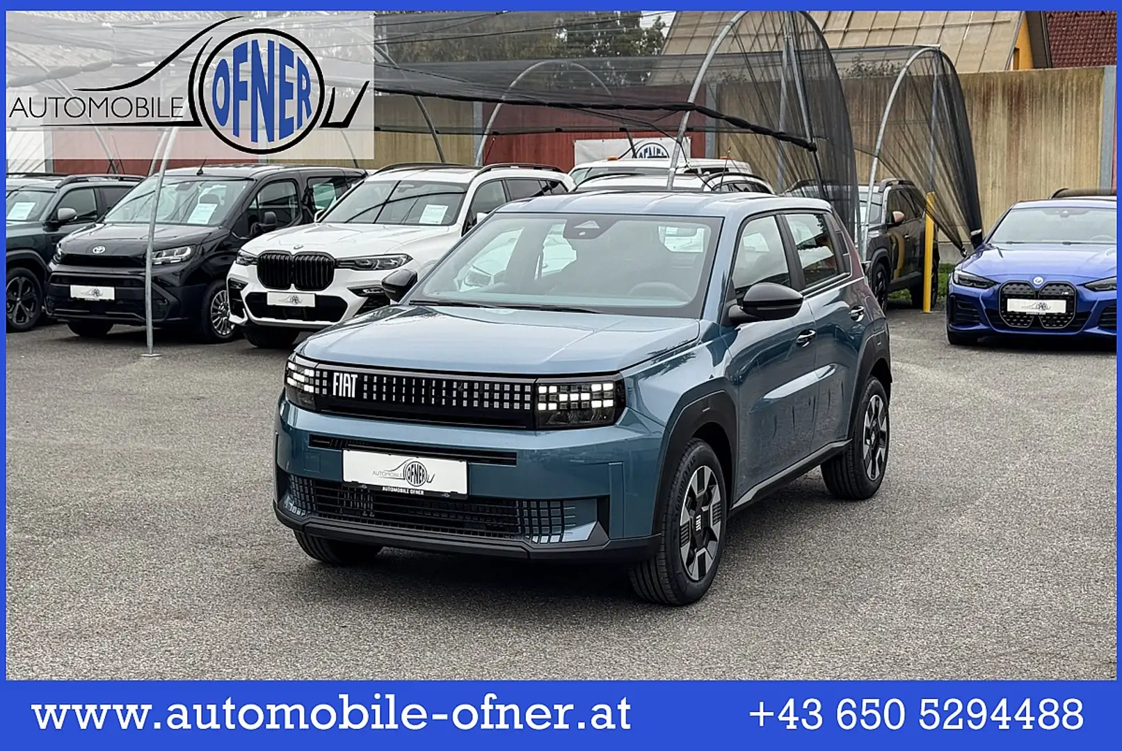 Fiat Grande Panda Hybrid mHEV 110 eDCT Automatik Icon LED PDC - S... Blau - 1