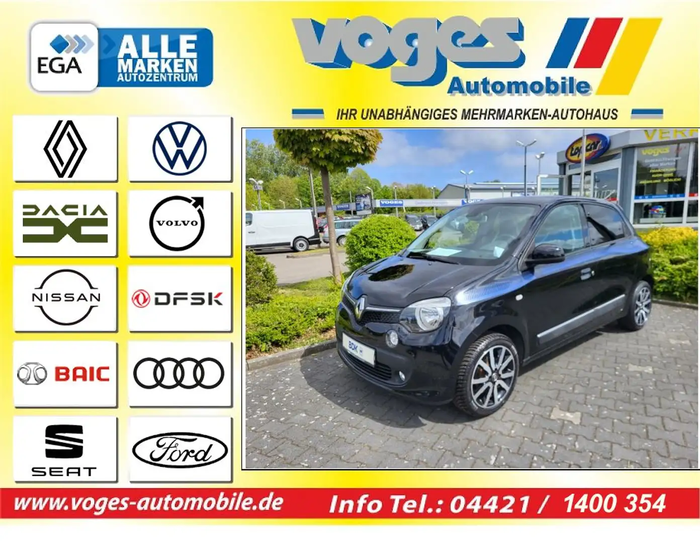 Renault Twingo SCe 70 Start&Stop Cosmic Schwarz - 1